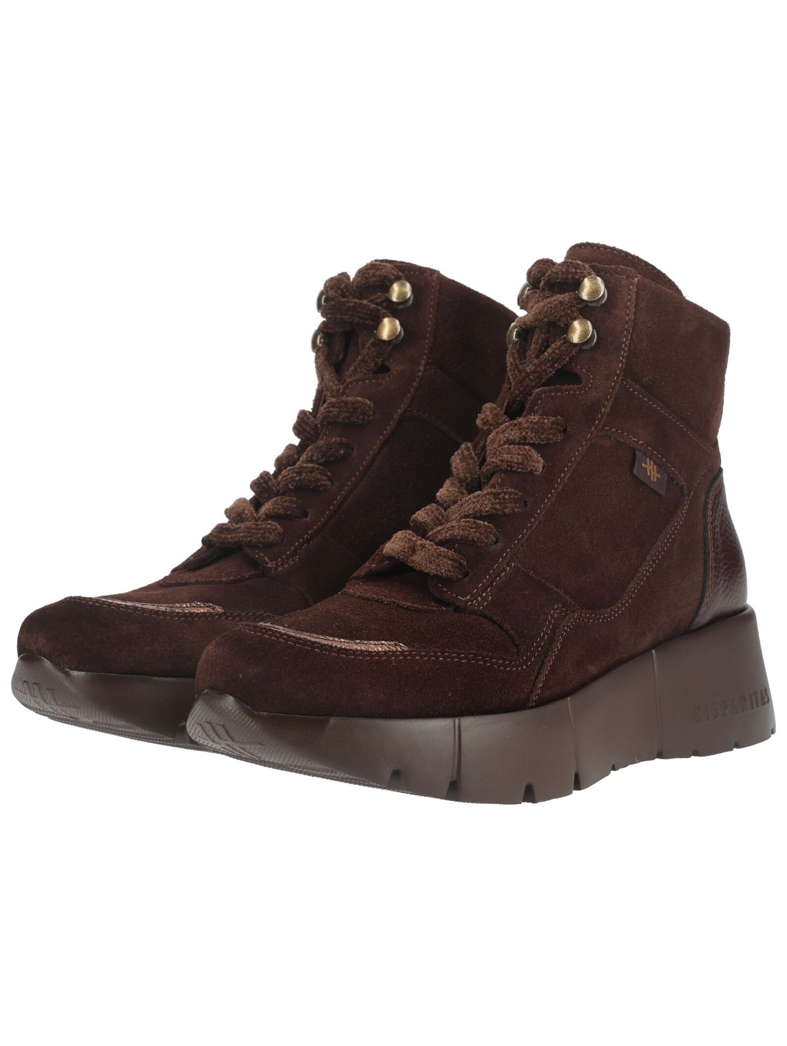 Hispanitas Schnürstiefelette »Hispanitas Stiefelette Veloursleder«