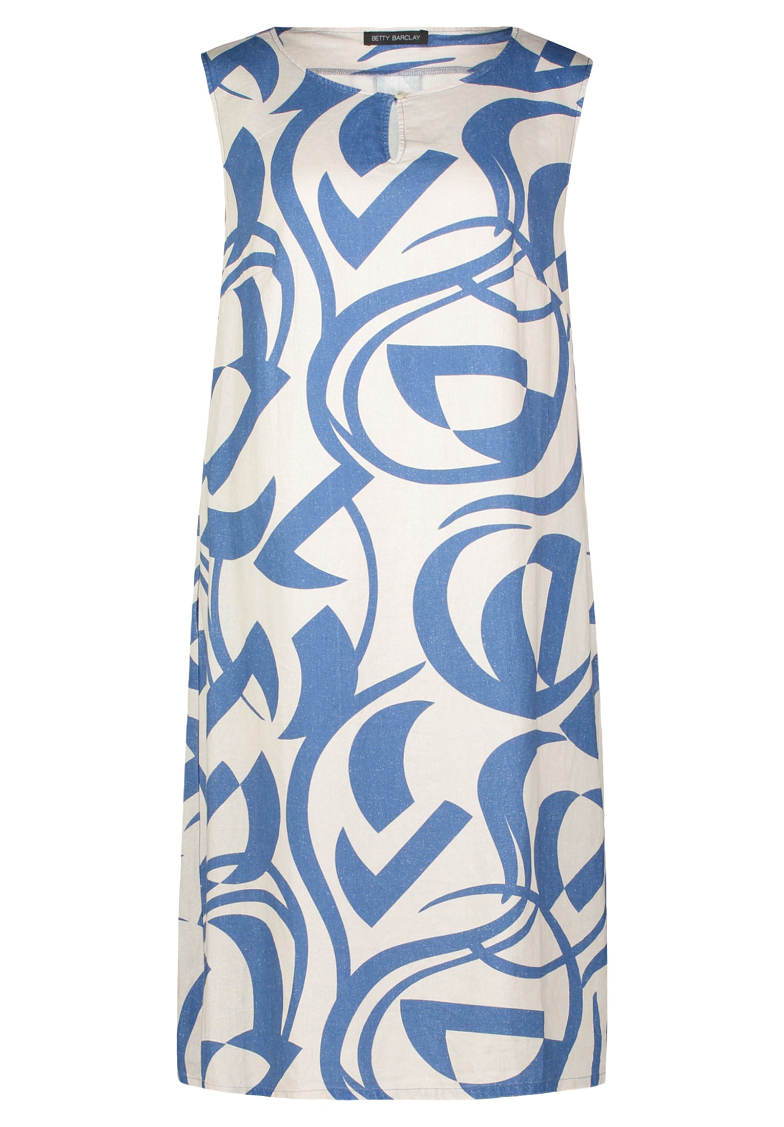 Betty Barclay Sommerkleid »Betty Barclay Leinenkleid ohne Arm«, Form