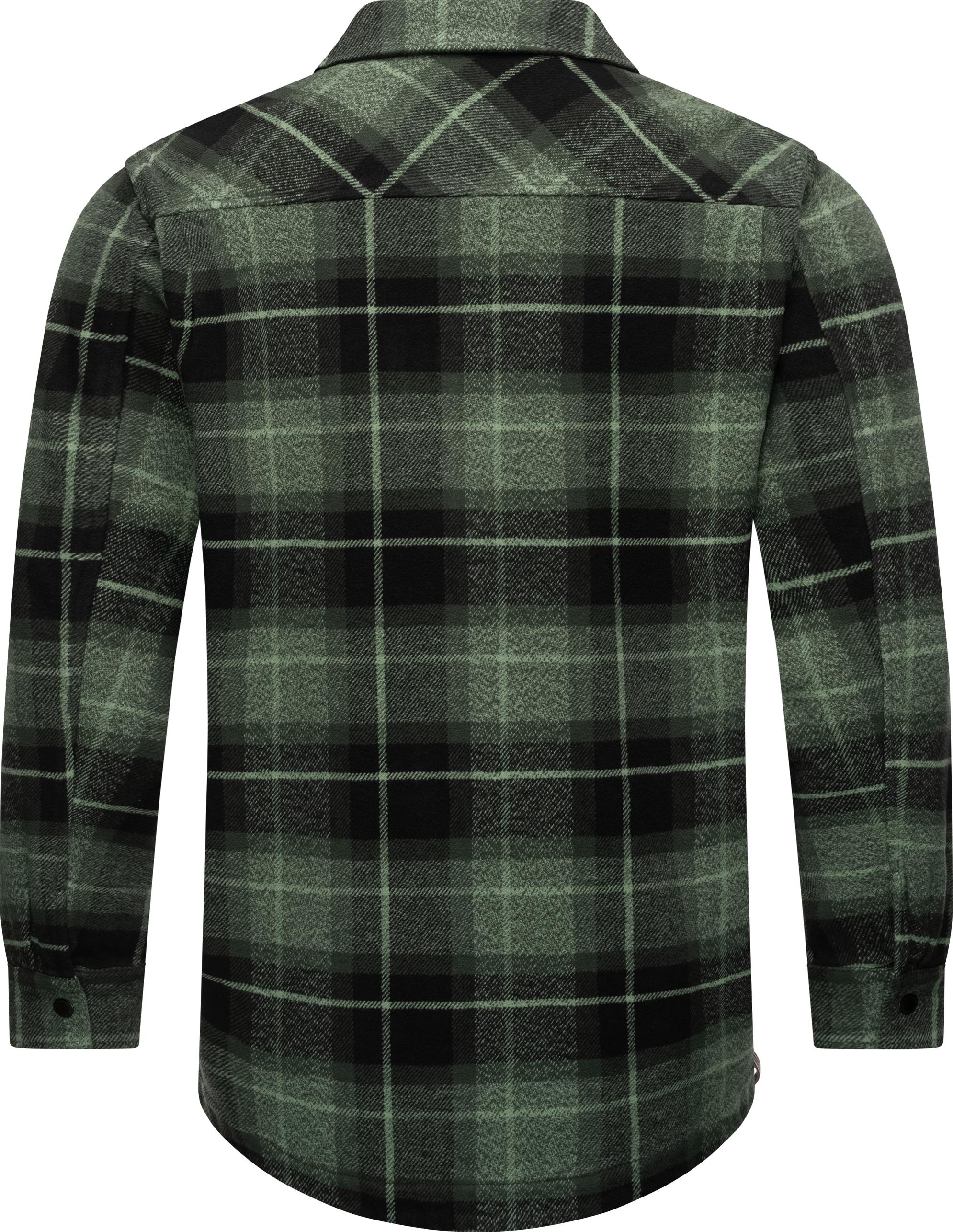 Ragwear Outdoorjacke »Bler«, ohne Kapuze, stylische Herren Hemdjacke mit Brusttasche