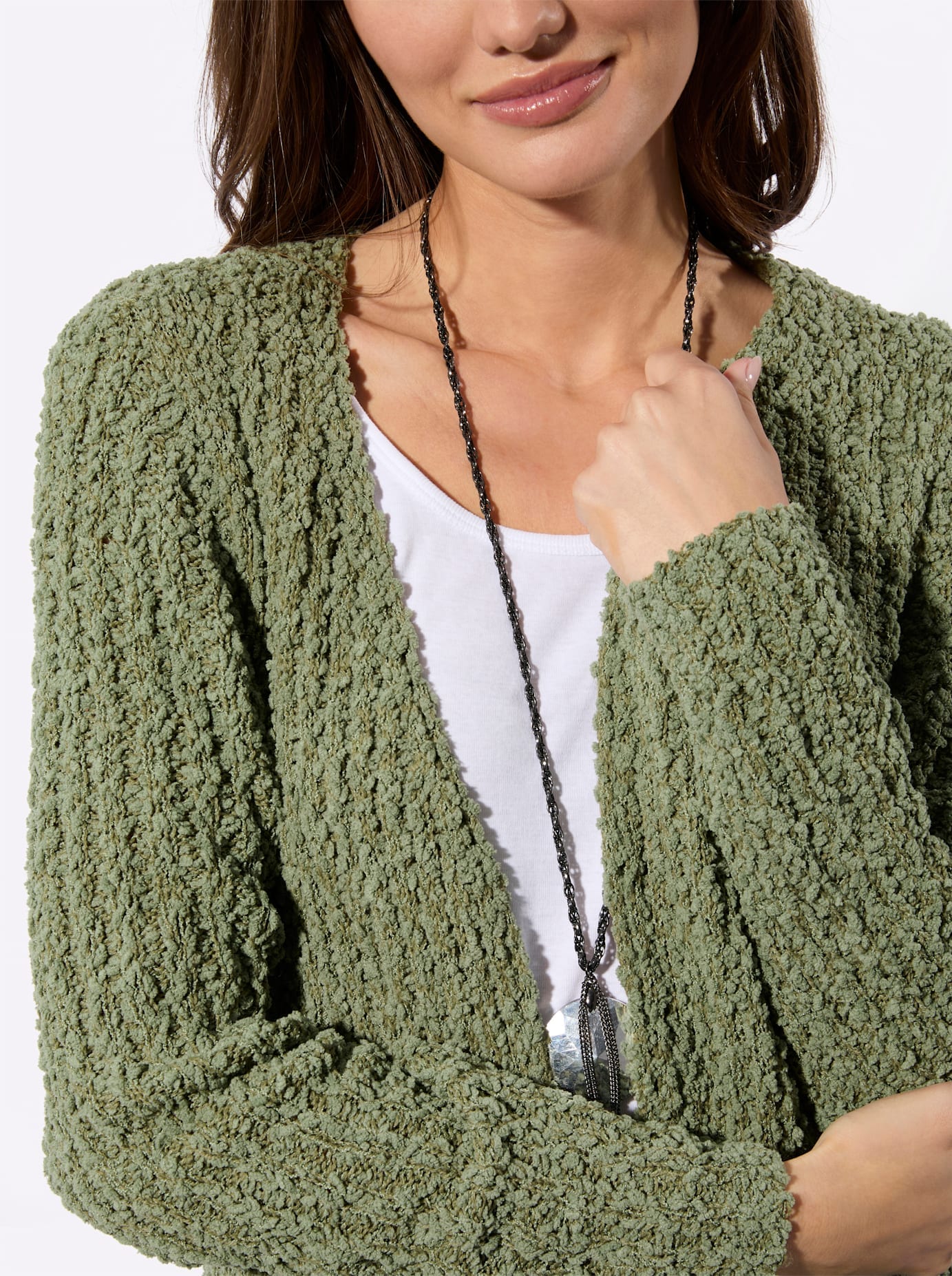 Inspirationen Longstrickjacke