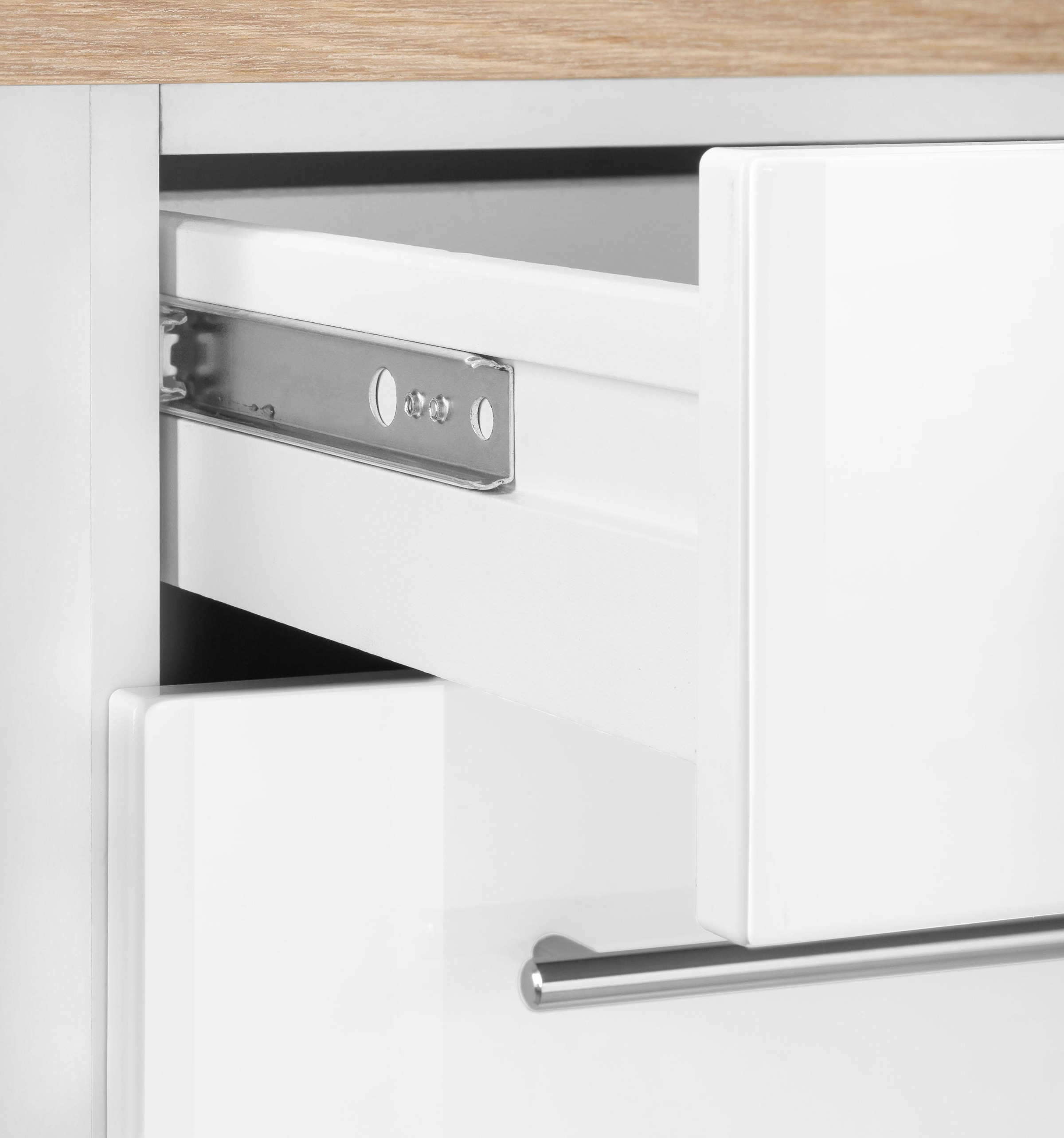 KOCHSTATION Küchenzeile »KS-Eton«, mit E-Geräten, Breite 300 cm