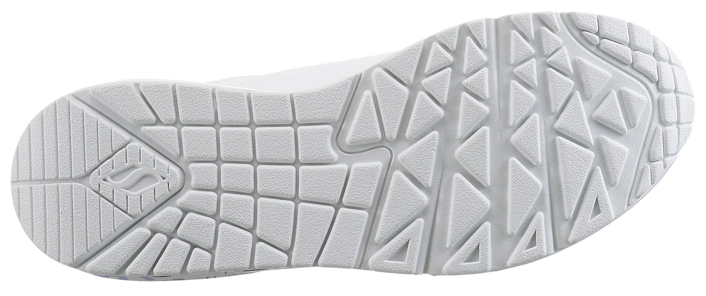 Thumbnail - Skechers Wedgesneaker "UNO-SPREAD THE LOVE" Freizeitschuh, Halbschuh, Schnürschuh mit coolem Graffiti-Print