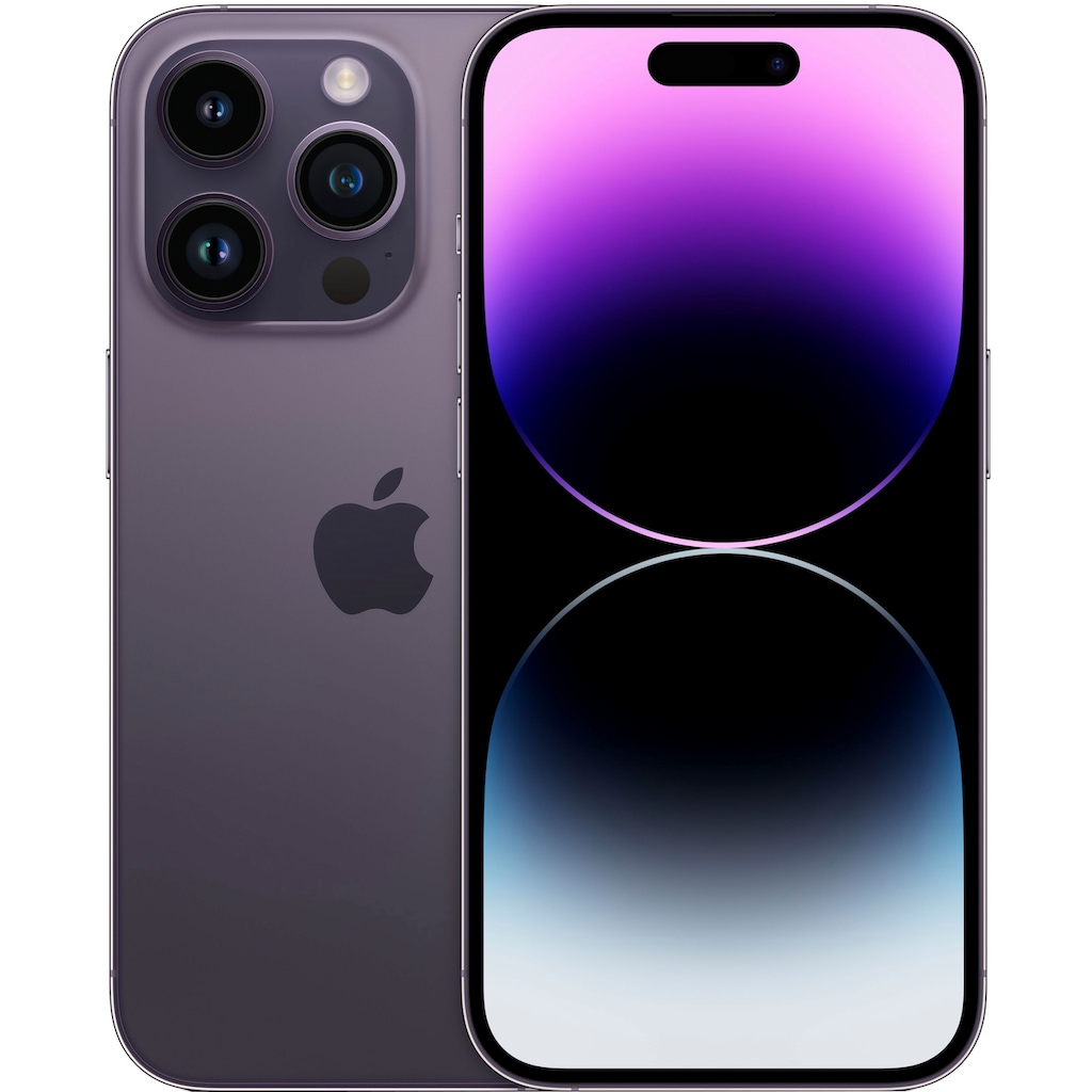 Apple Smartphone »iPhone 14 Pro 512GB«, deep purple, 15,5 cm/6,1 Zoll, 512 GB Speicherplatz, 48 MP Kamera