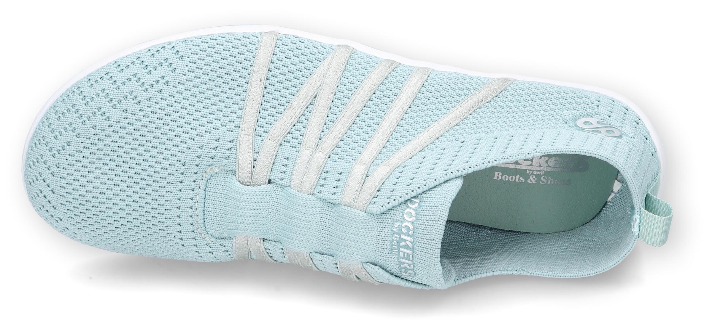 Dockers by Gerli Barfußschuh, Schlupfschuh, Sneaker, Sommerschuh in lässiger Strick-Optik