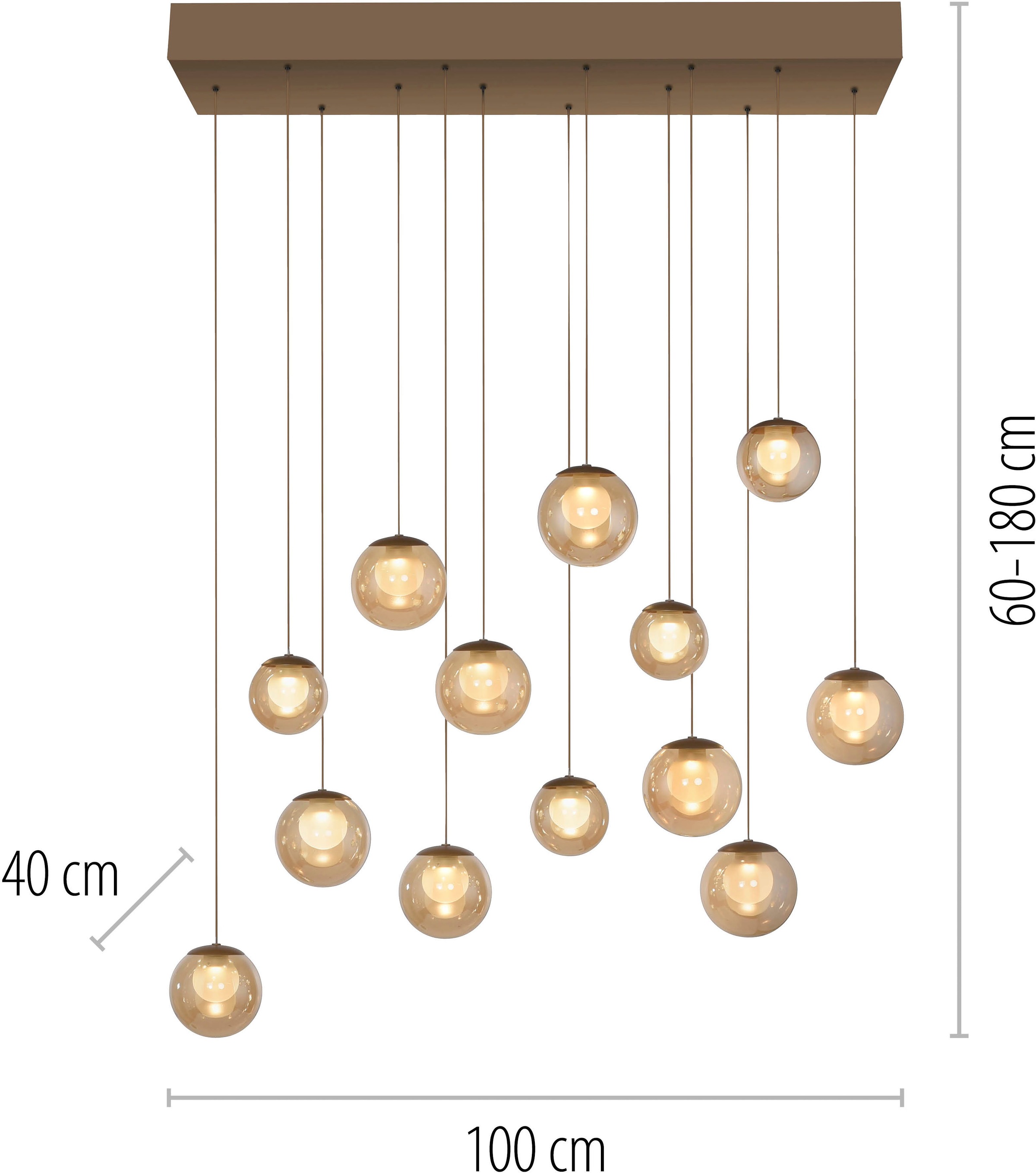 Neuhaus PURE LED Pendelleuchte »PURE Popup« LED-Board 1 Stk. warmweiß - kaltweiß Comfort Lift, CCT, dimmbar über Fernbedienung