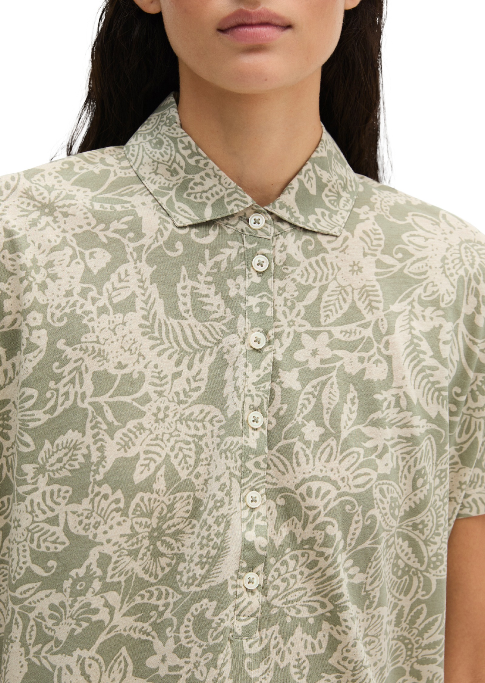 Marc O'Polo T-Shirt »mit Allover-Print«