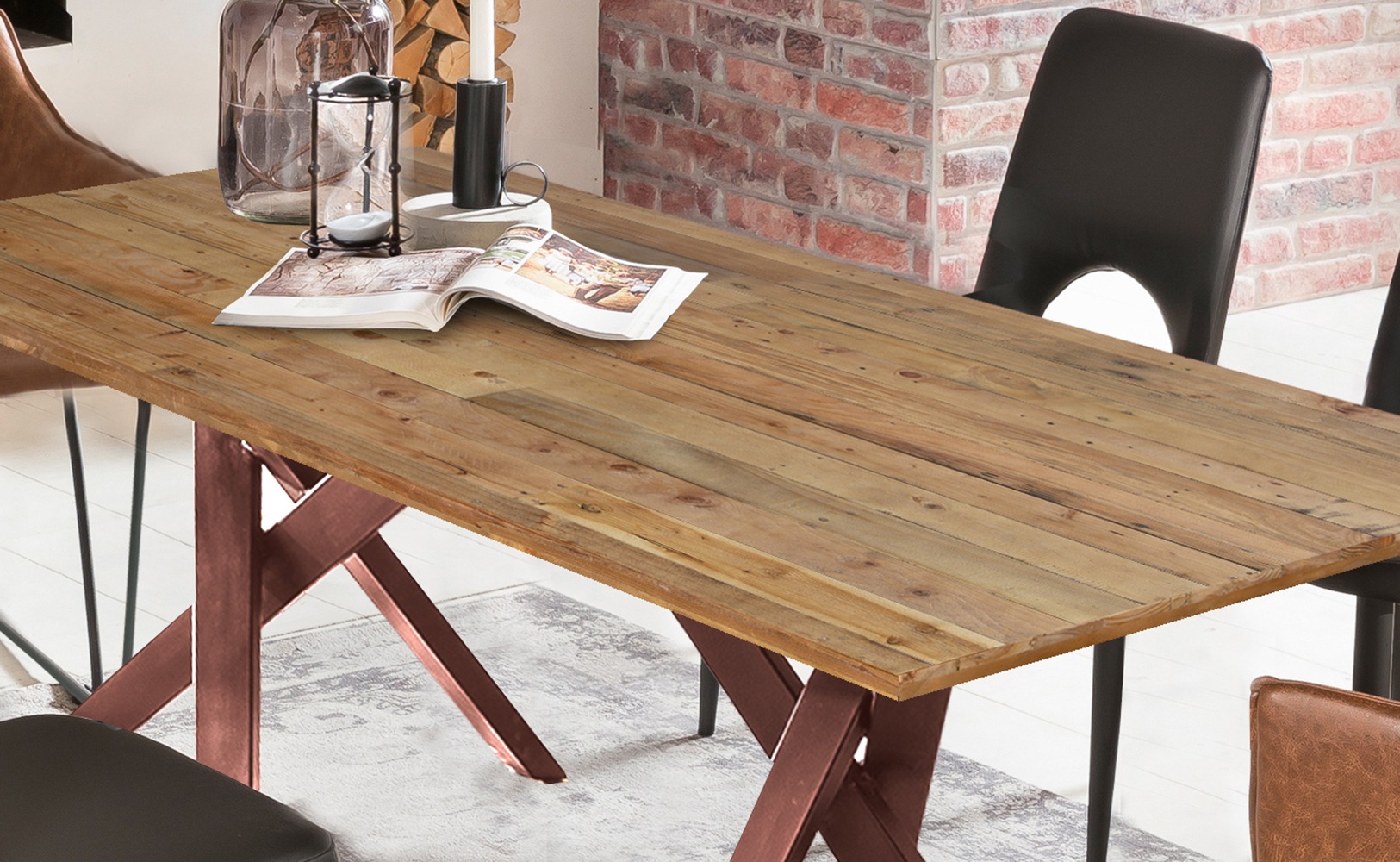 SIT Tischbein, (1 St.), extravagante Formen