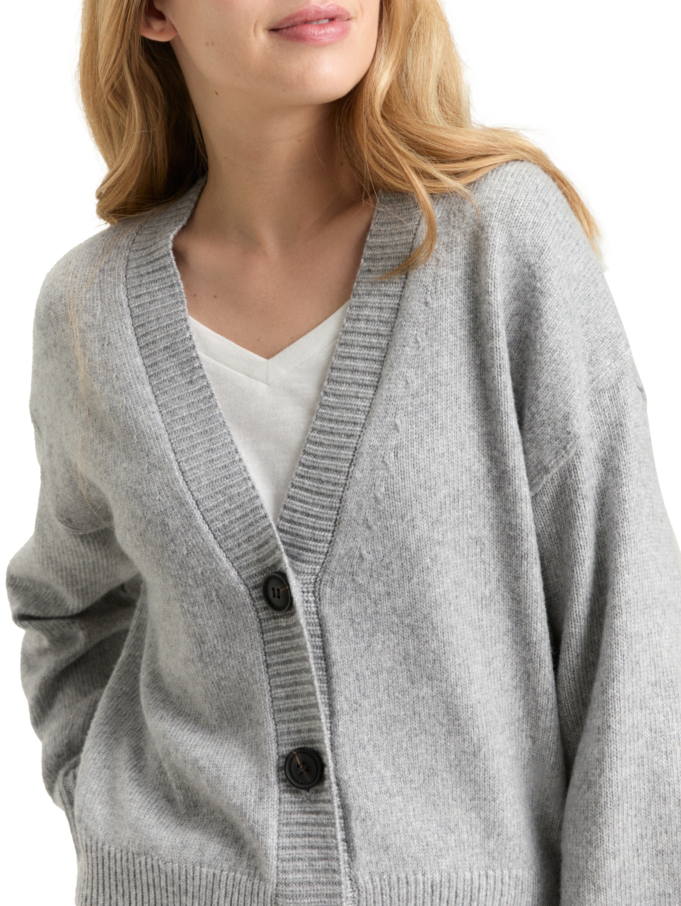 Thumbnail - TOM TAILOR Cardigan mit Rippbündchen