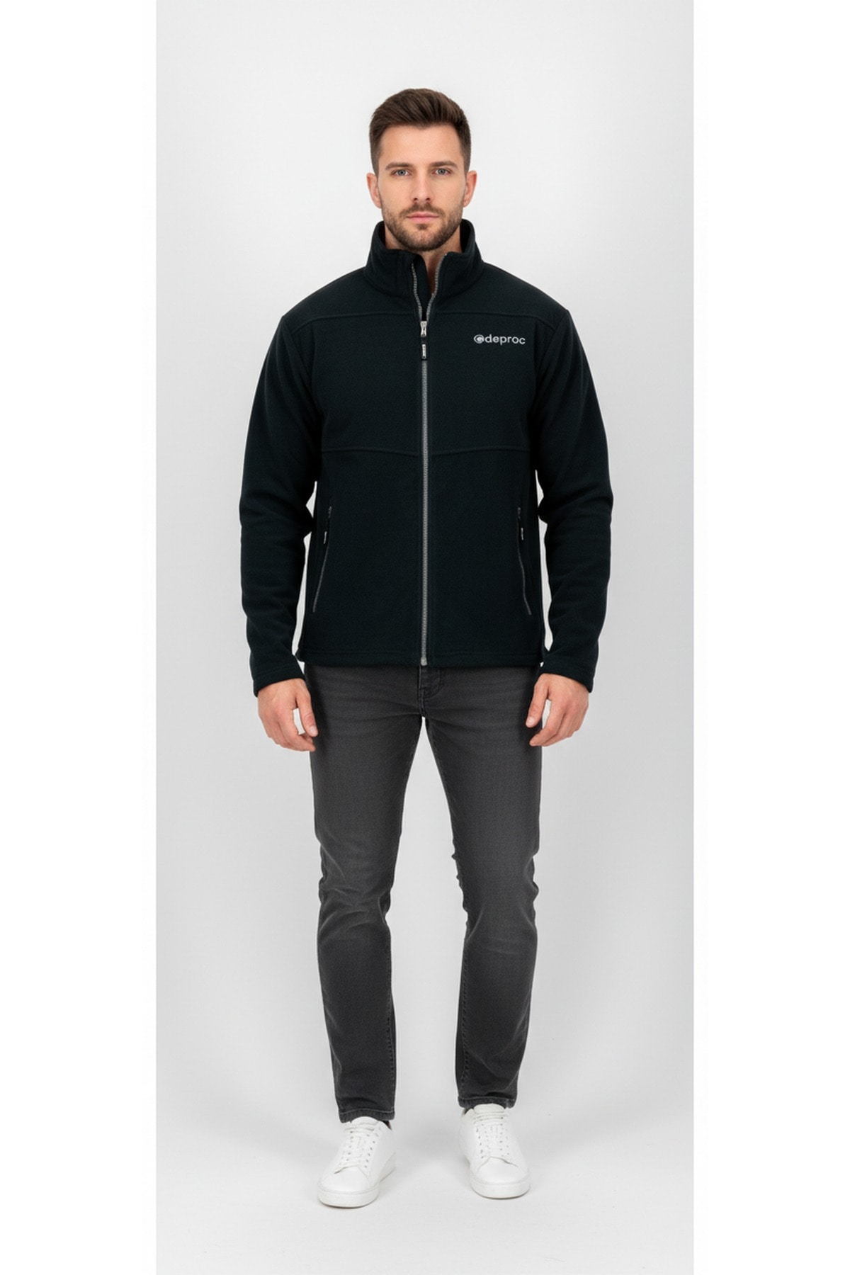 DEPROC Active Fleecejacke »SEWARD MN II« mit 2-Wege-Reißverschluss
