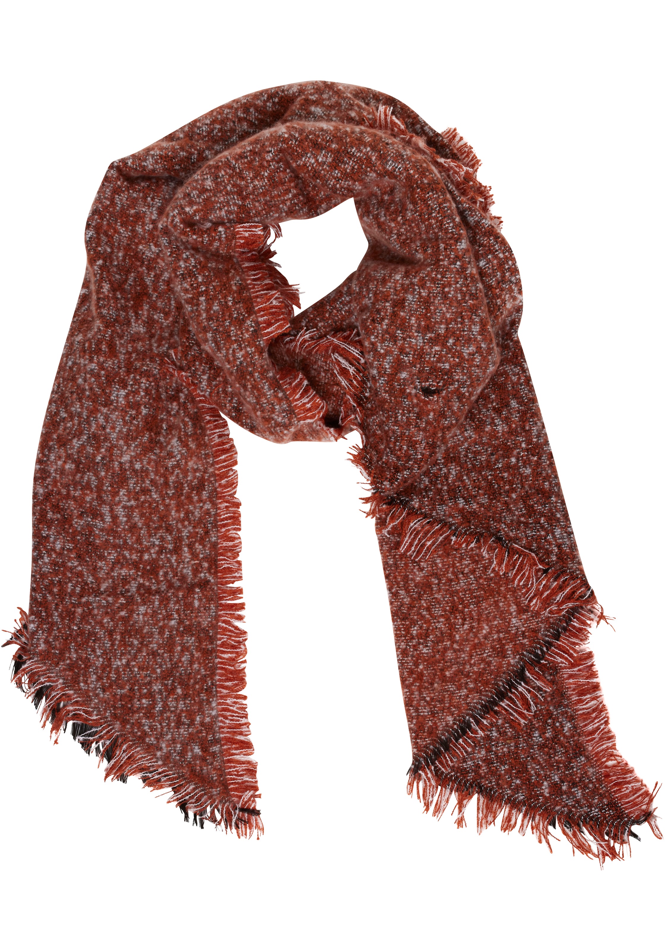Highlight Company Strickschal Mit Fransenkante