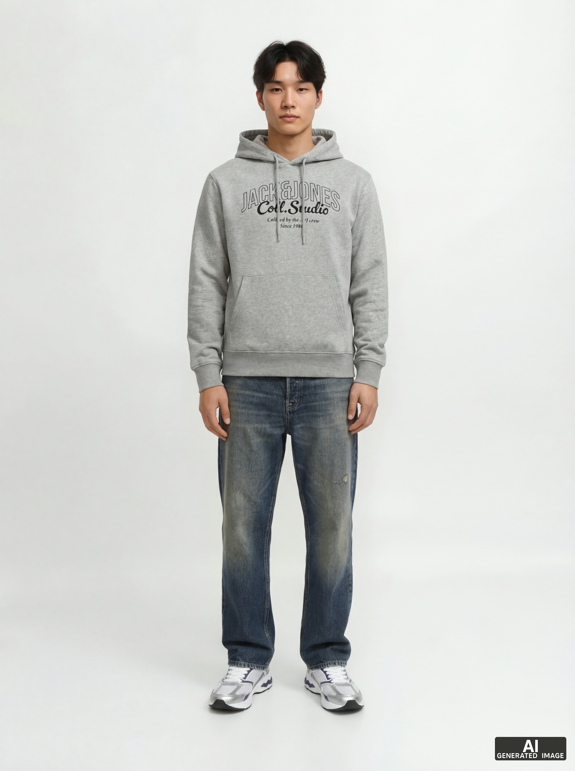 Jack & Jones Kapuzensweatshirt »JJMAKOTO SWEAT HOOD«
