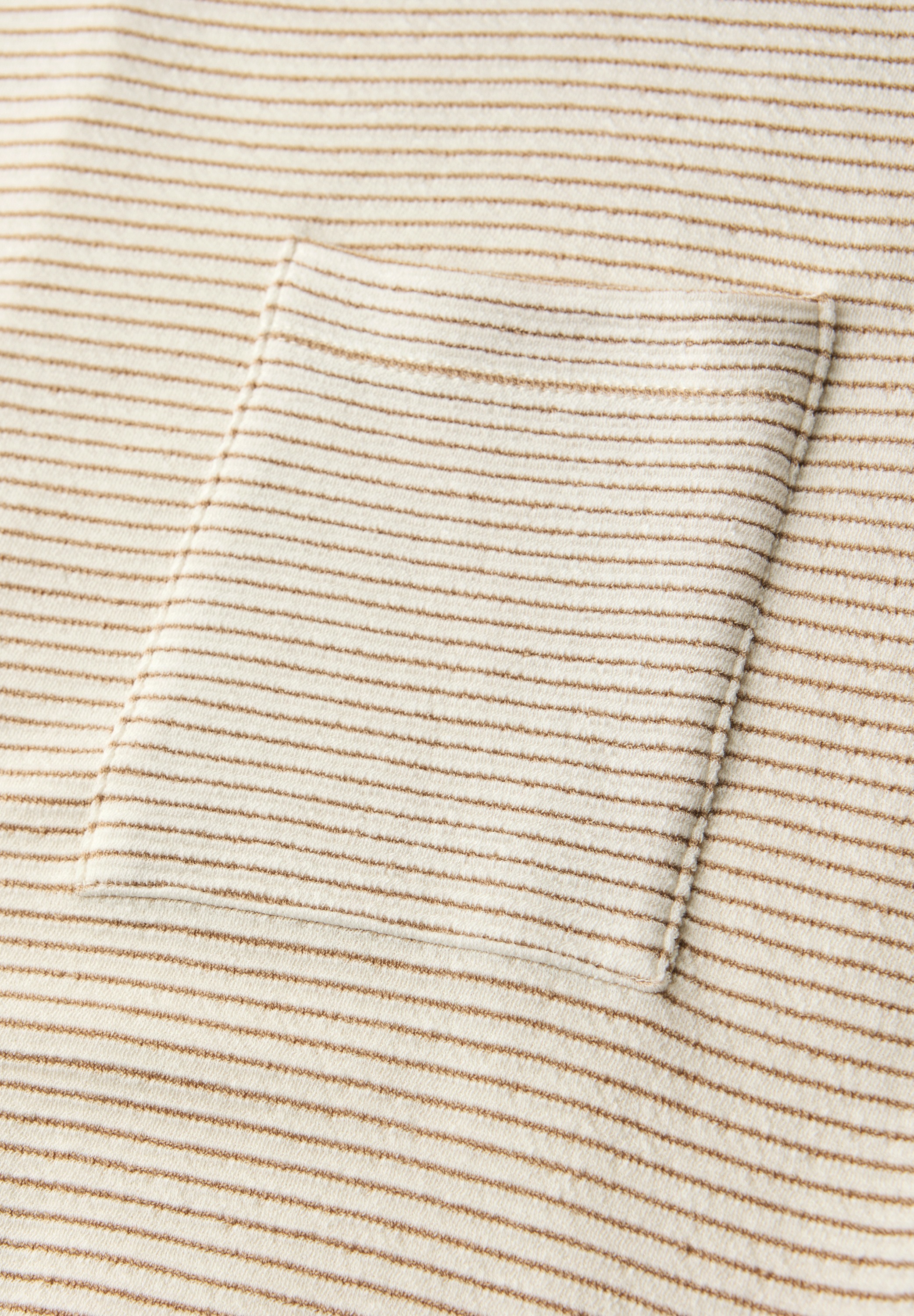 STREET ONE Kurzarmshirt mit Struktur Muster