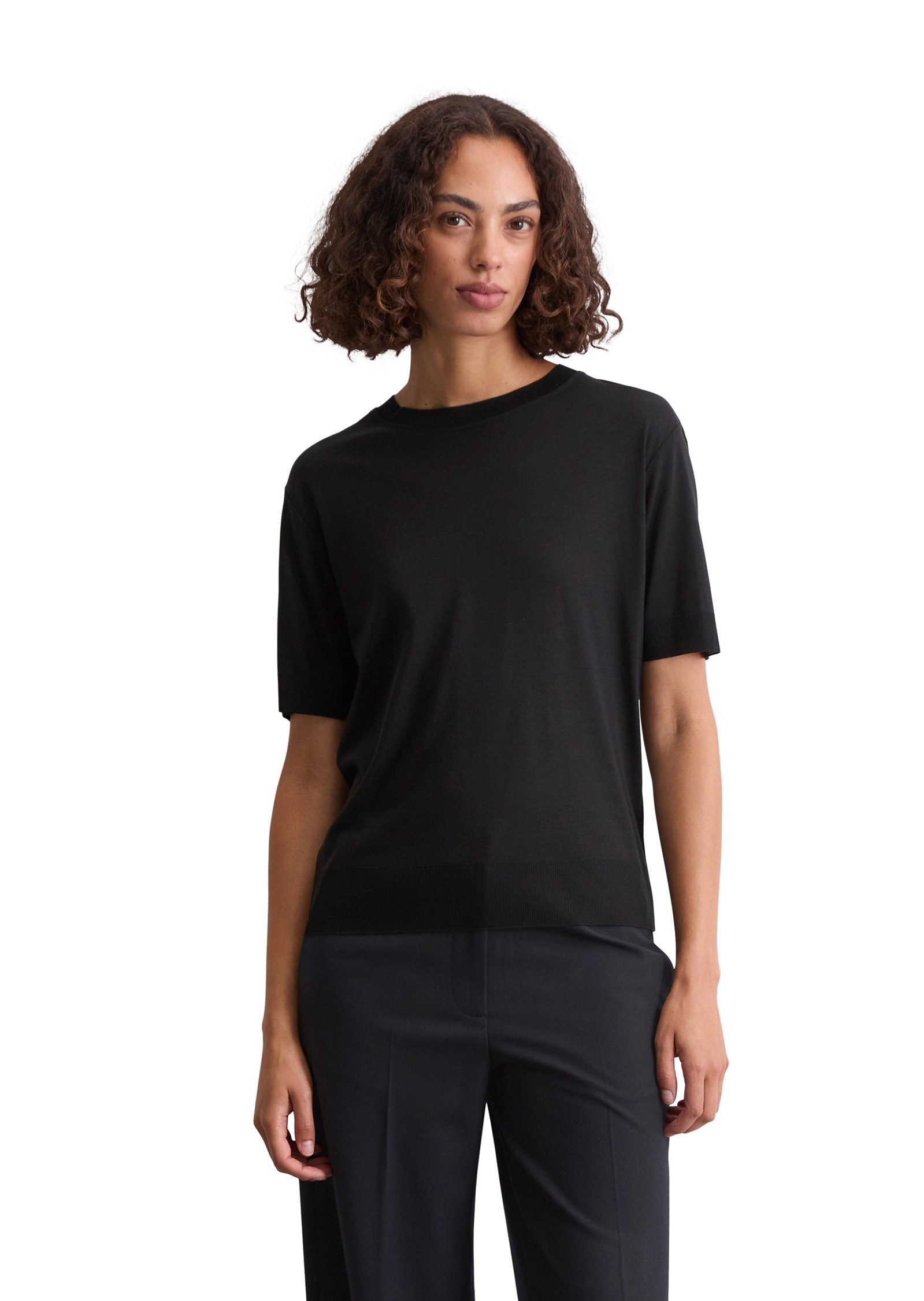 Marc OPolo T-Shirt "aus TENCEL™ Lyocell-Baumwolle-Mix" günstig online kaufen