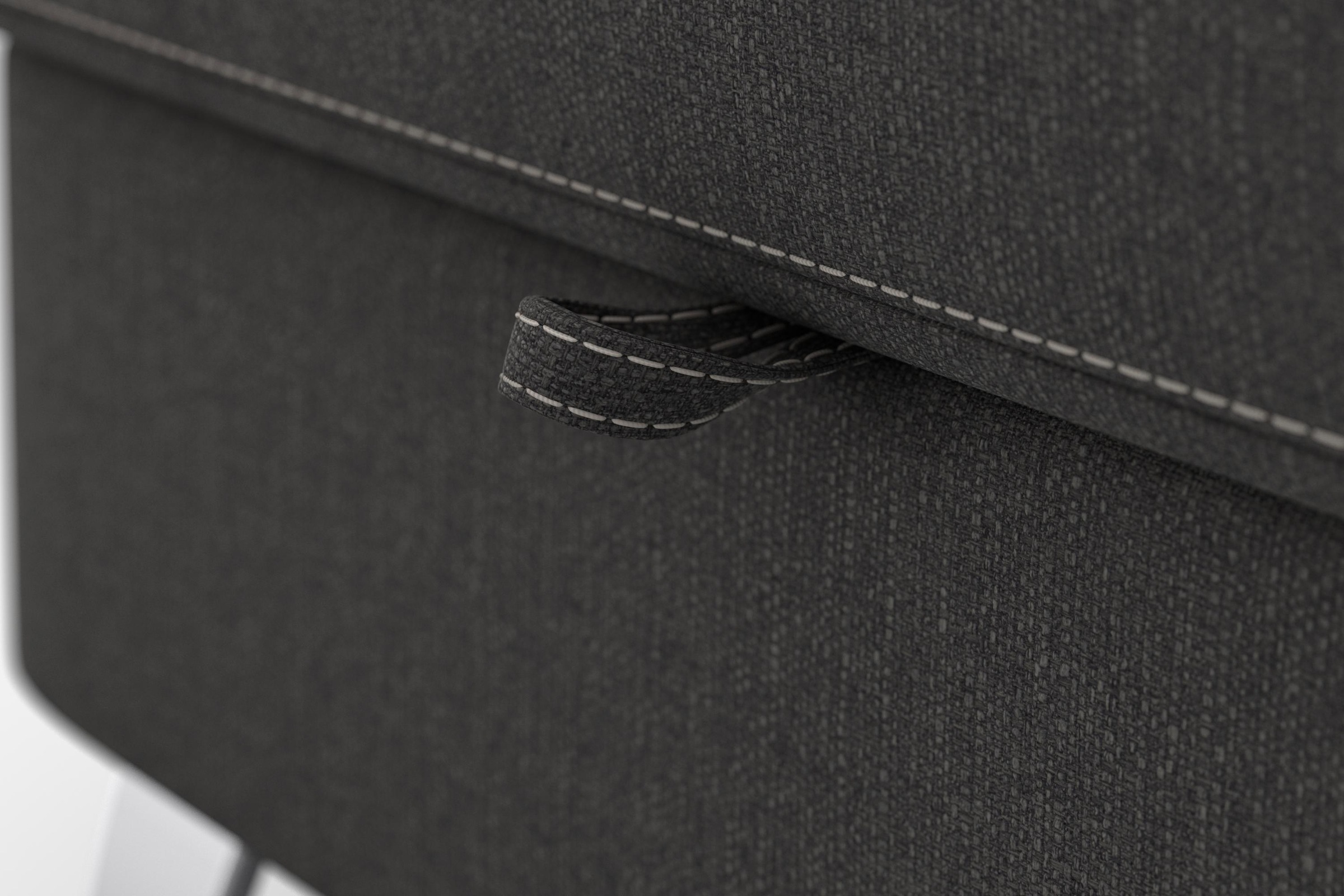 sit&more Ecksofa »Vincenzo L-Form«, inklusive Kopfteilverstellung, wahlweise mit Bettfunktion, Bettkasten