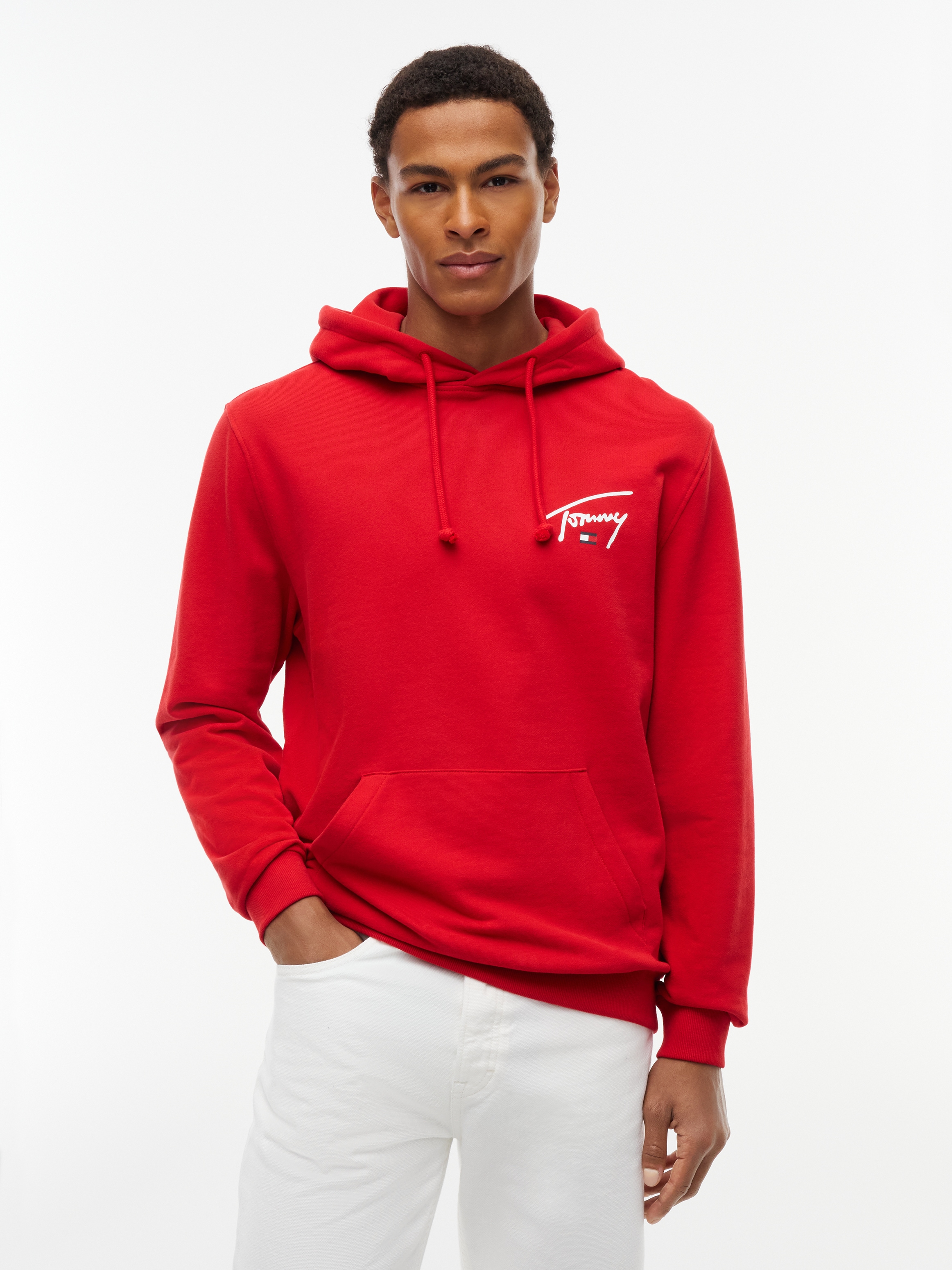 Tommy Jeans 1100000002199 "REGULAR ENTRY SIGNATURE HOOD", Regular fit mit Kapuze