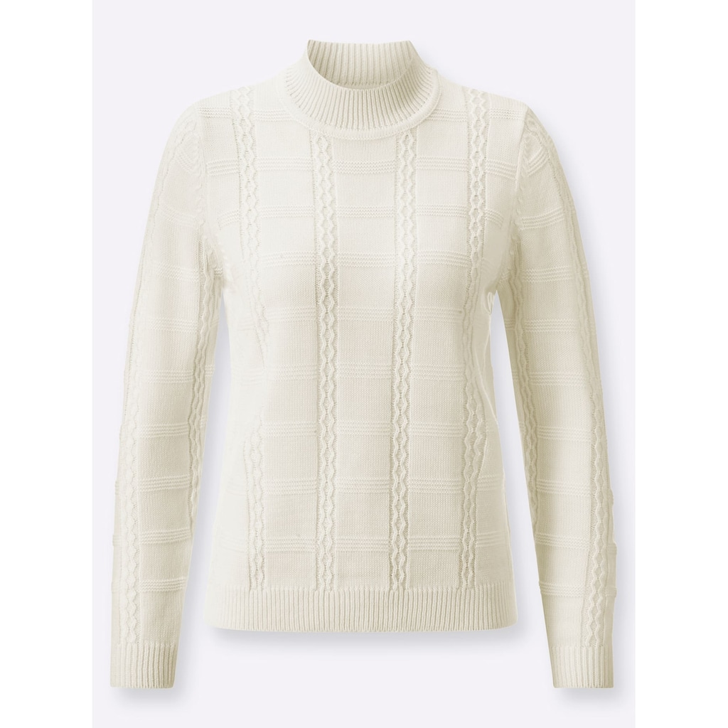 Classic Basics Stehkragenpullover »Pullover«