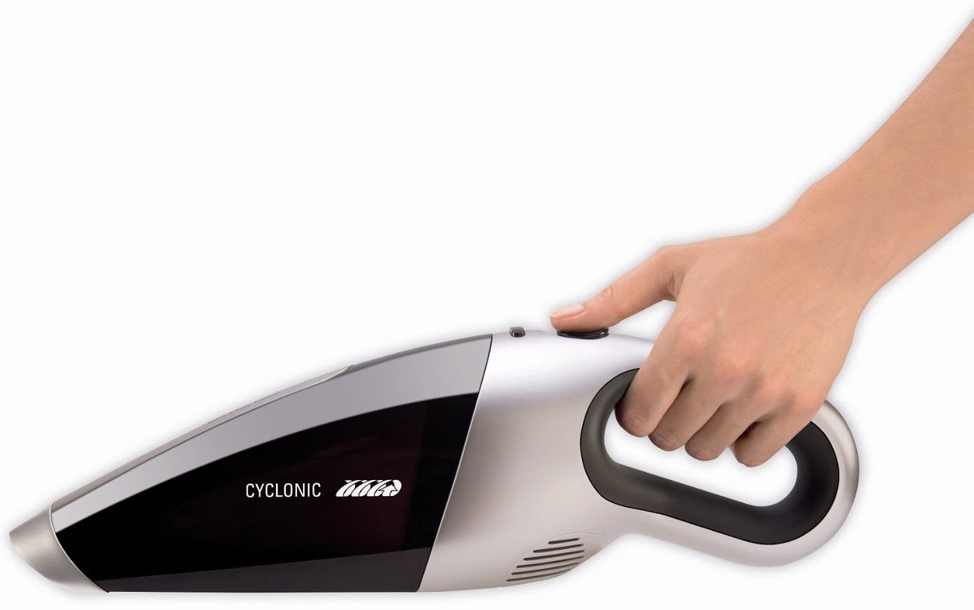 Rowenta Akku-Handstaubsauger »Extenso Cyclonic, kabellos, 7,2 V, 350 ml Behälterkapazität,«, integrierte Teleskopfugendüse, Betriebszeit 16 Min., AC4769