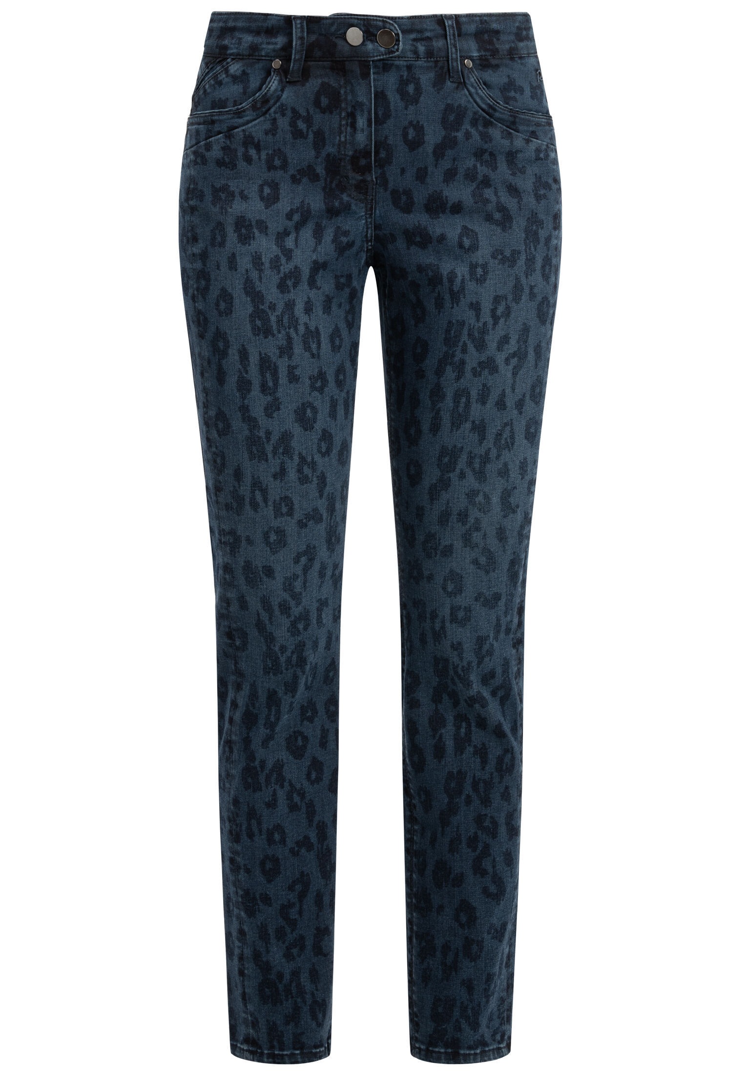 Recover Pants 5-Pocket-Jeans »Anabel«, mit ausgefallenem Verschluss mit zwei Knöpfen