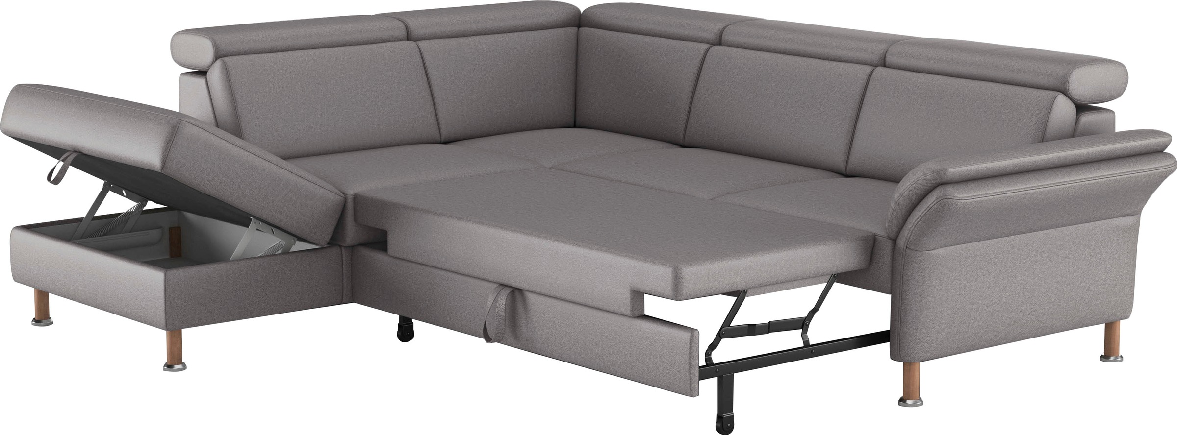 Home affaire Ecksofa »Calypso L-Form«, mit Relaxfunktion motorisch im Sofa 2,5- Sitzer