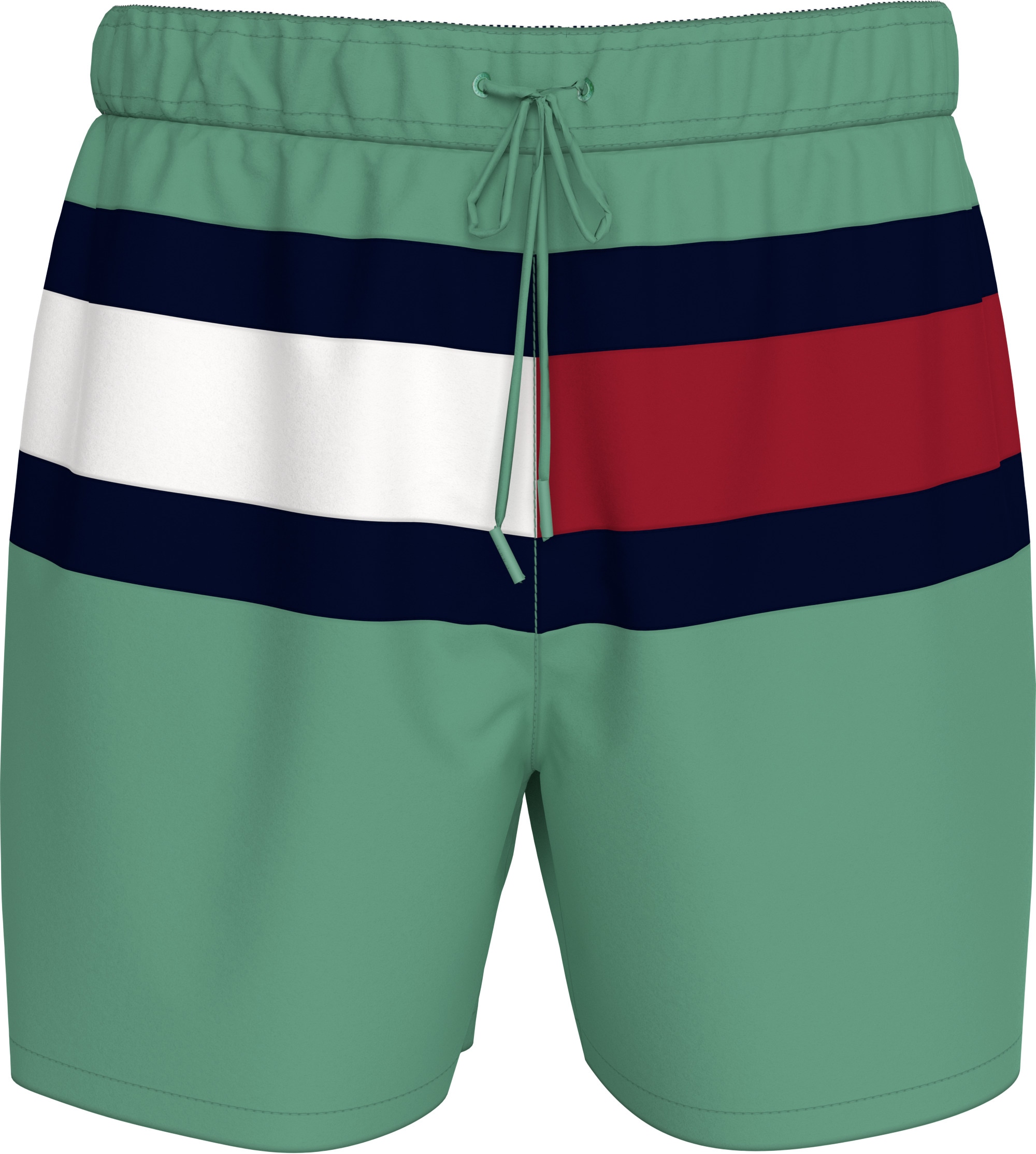 Tommy Hilfiger Swimwear Badeshorts »MEDIUM DRAWSTRING«, mit großem Logo