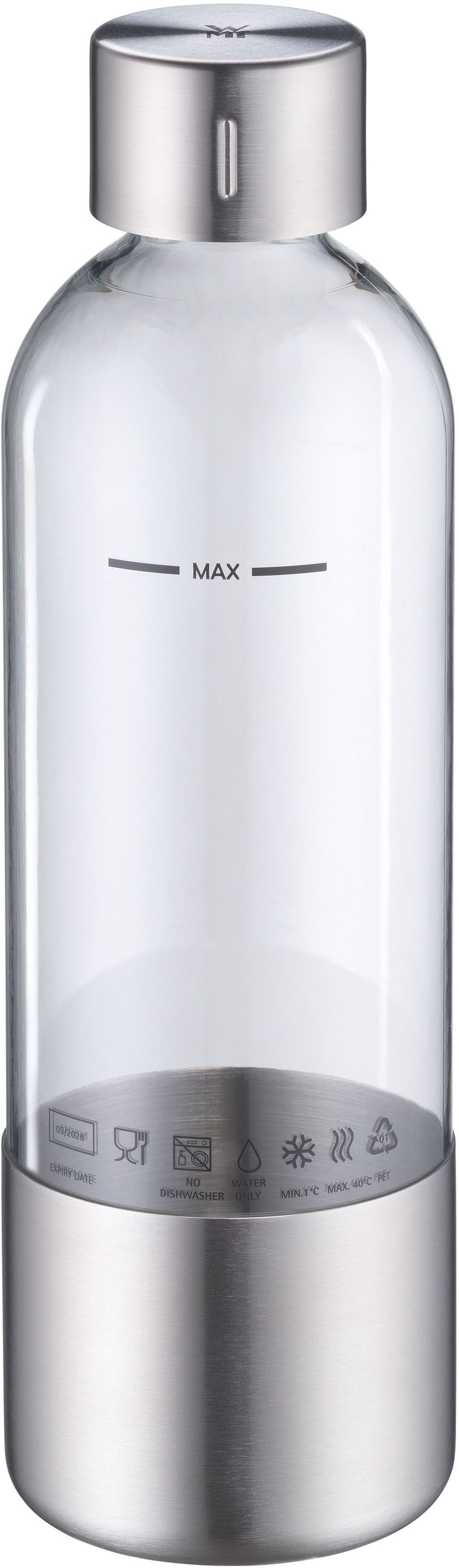 WMF Wassersprudler Flasche »Element One« High-Quality PET, kompatibel mit WMF Element One Wassersprudler