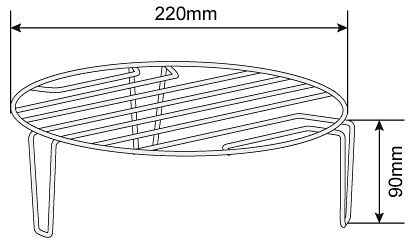 Mikrowelle schwarz | BAUR Grill, Hanseatic »819021«, W, 700