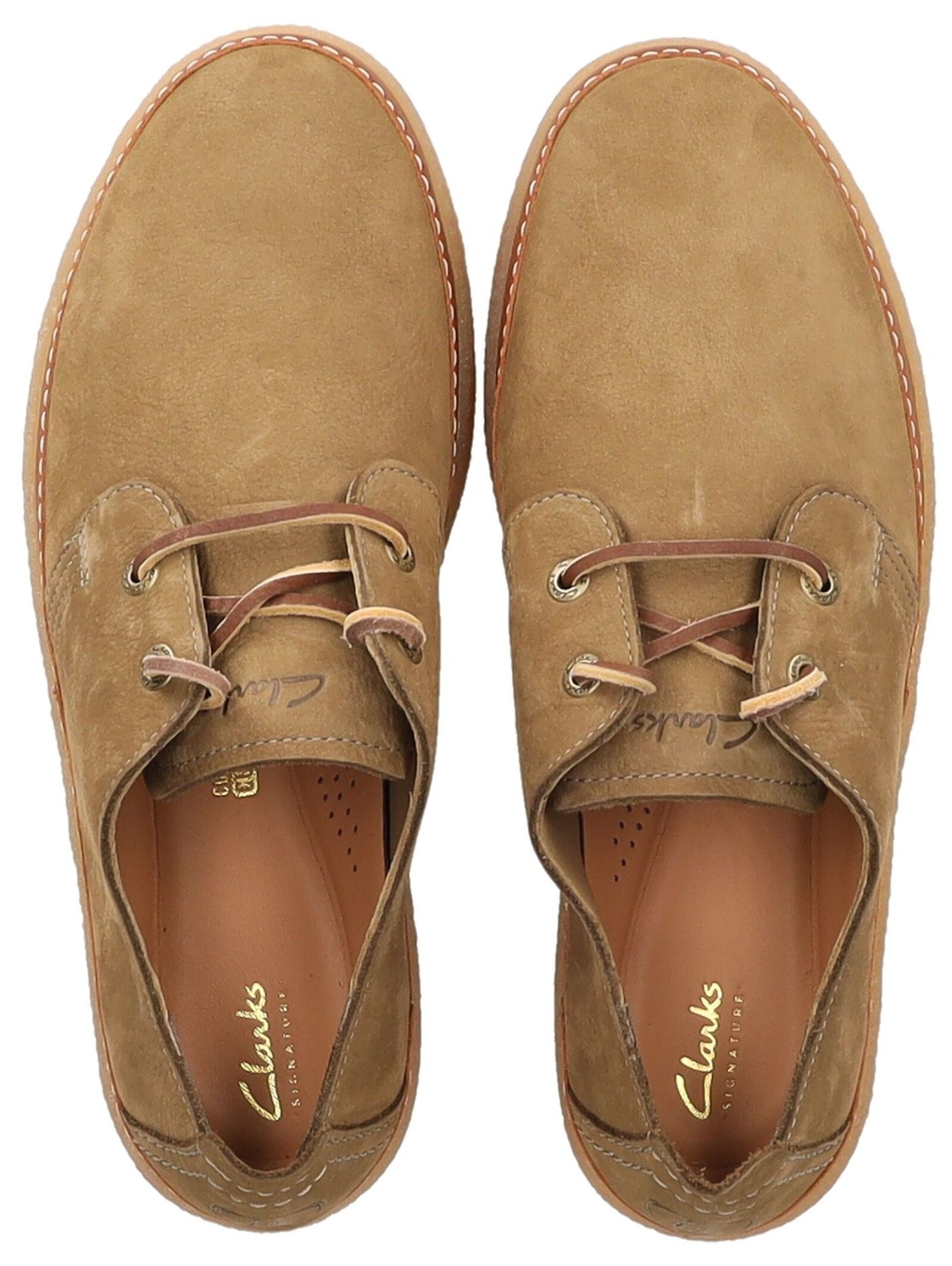 Clarks Schnürschuh »Clarks Halbschuhe Nubukleder«