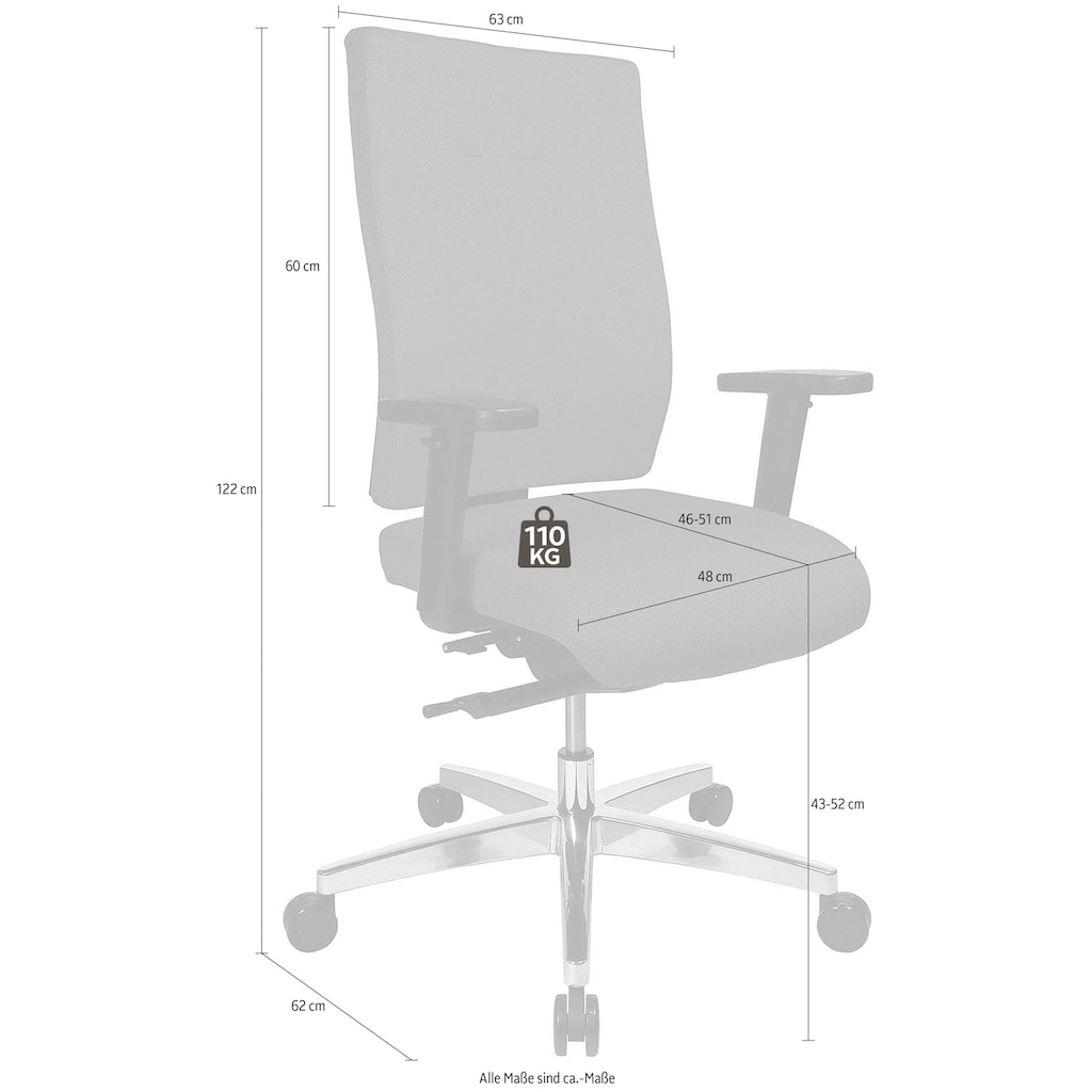 TOPSTAR Bürostuhl »Sitness 70«