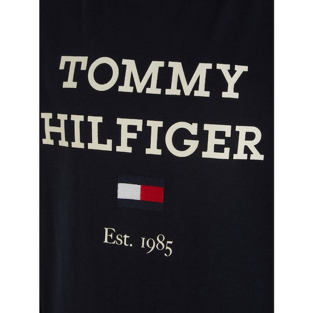 Tommy Hilfiger Langarmshirt »TH LOGO TEE L/S«, mit großem Logo auf der  Brust ▷ für | BAUR