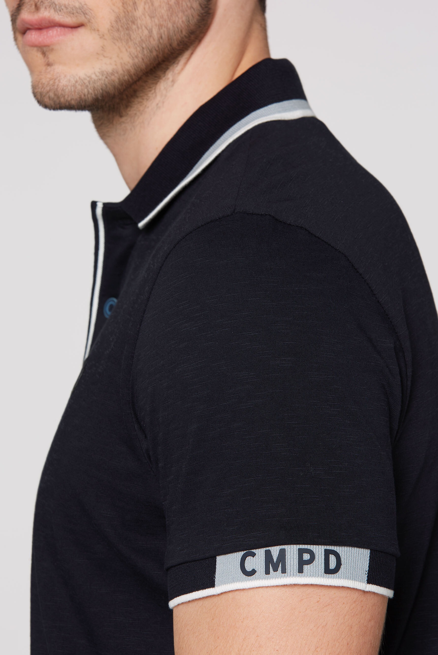 CMPD Poloshirt, aus Baumwolle