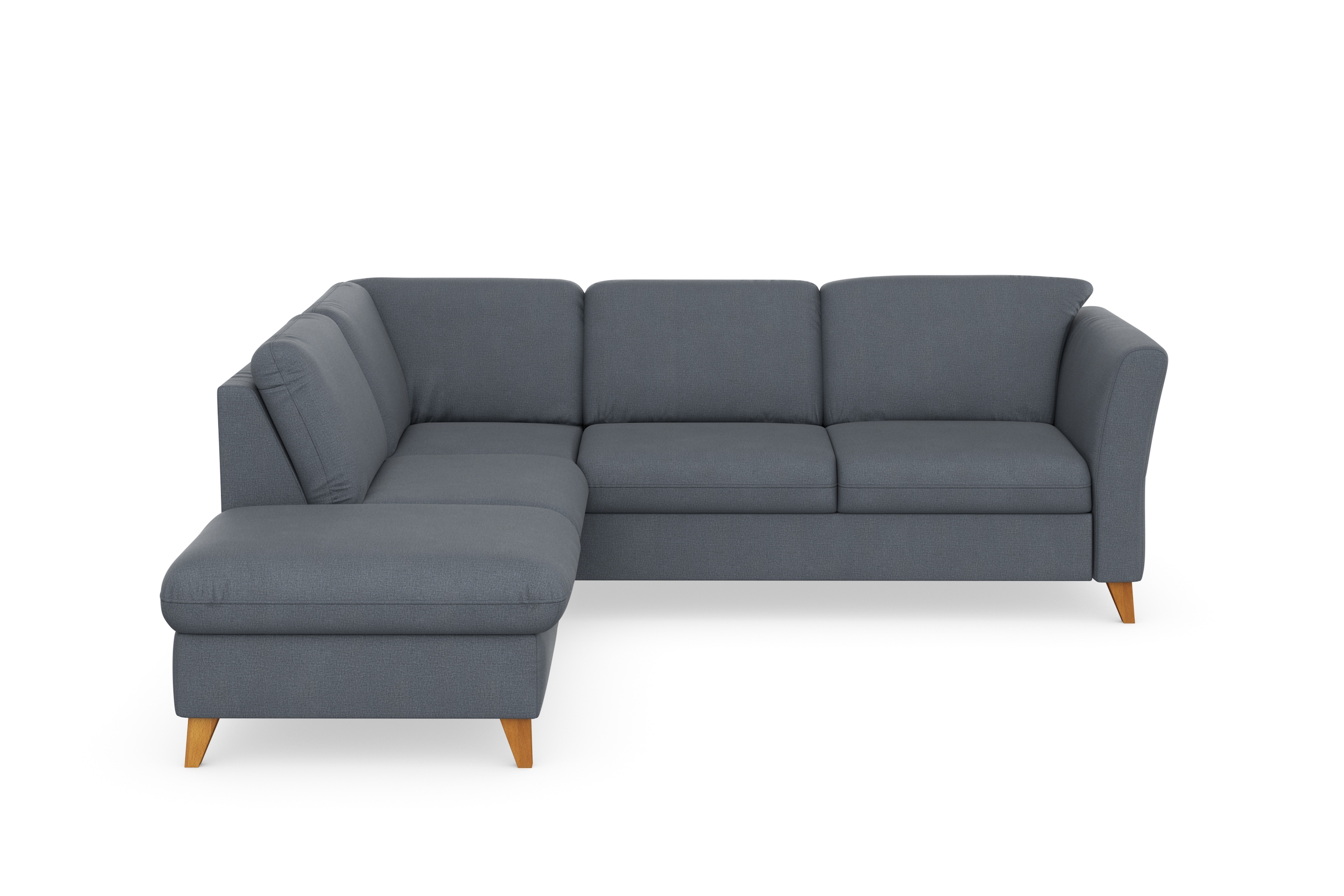 Home affaire Ecksofa »Trelleborg L-Form«, Federkern-Polsterung, wahlweise mit Bettfunktion und Stauraum