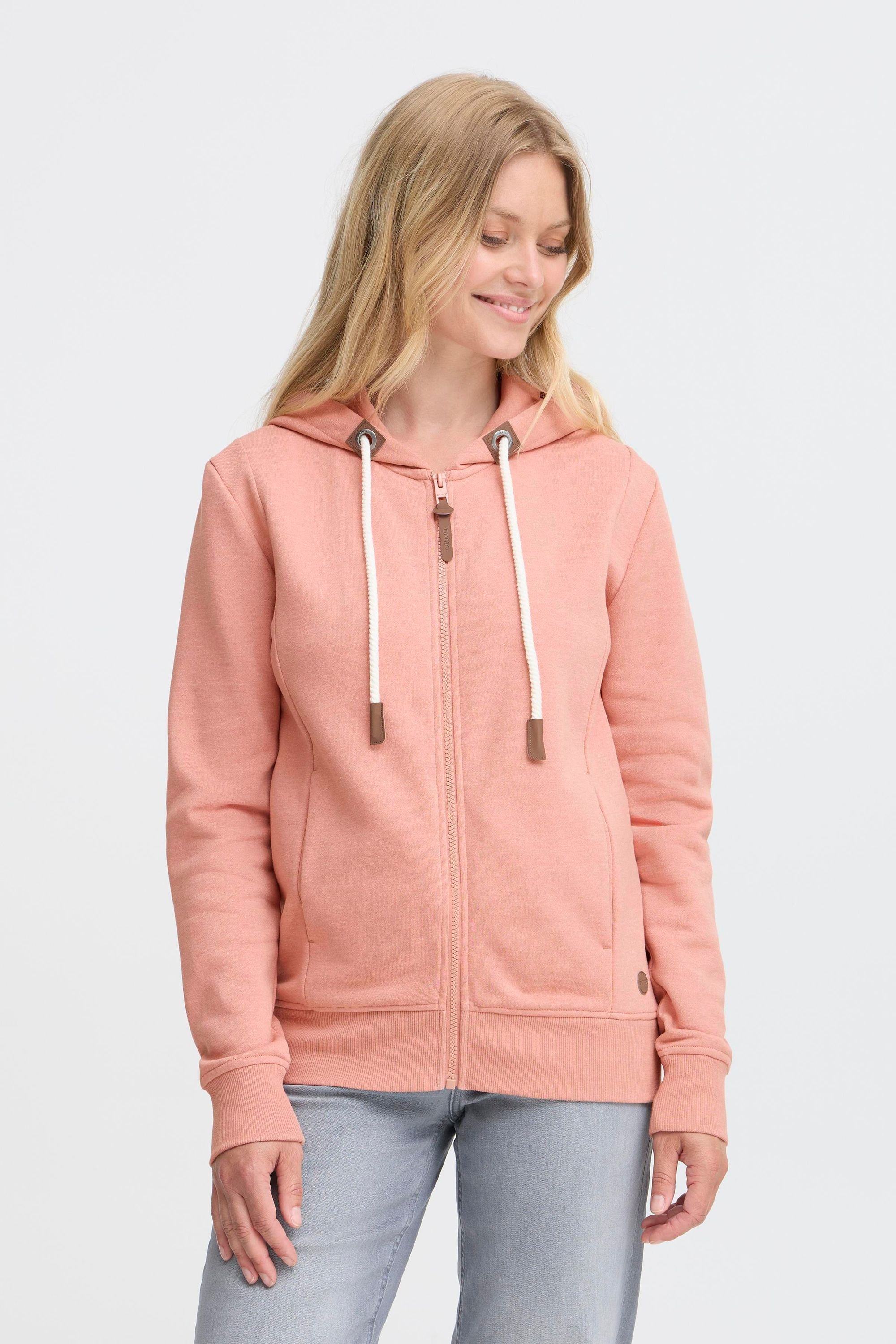 OXMO Kapuzensweatjacke »Kapuzenfleecejacke OXMILLE«