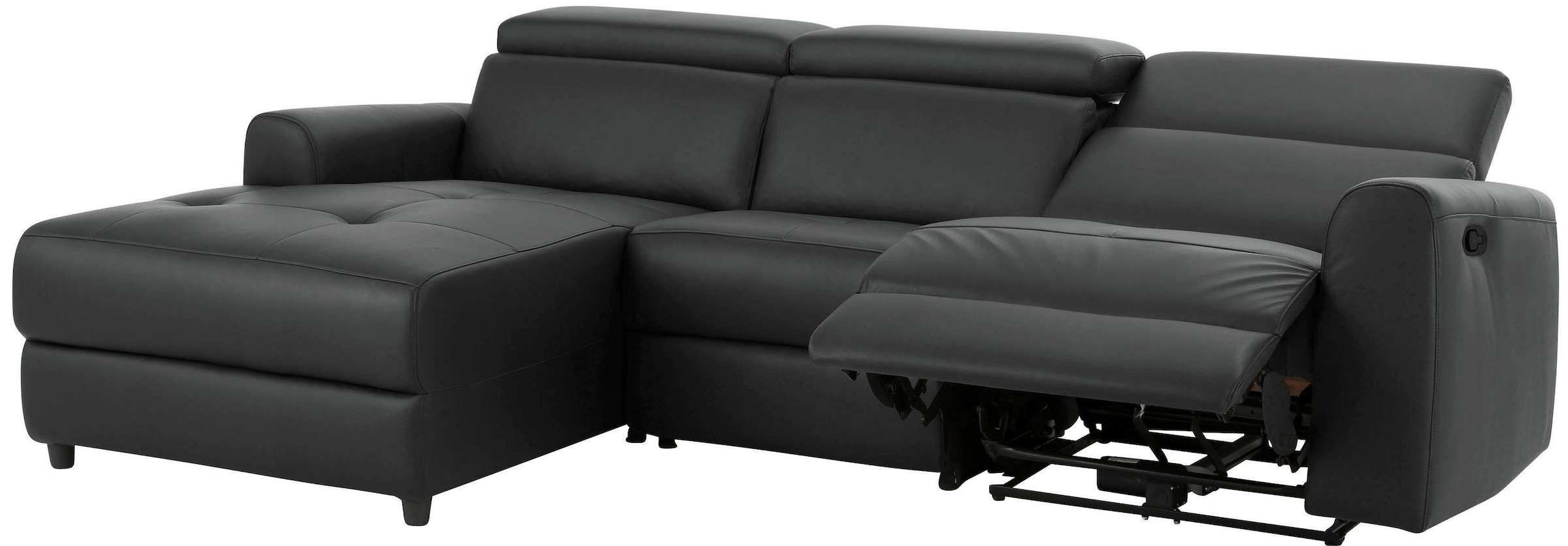 Home affaire Ecksofa »Sentrano, L-Form,«, 275 cm, man. o. elektr. Relaxfunktion und USB/Kopfverstellung