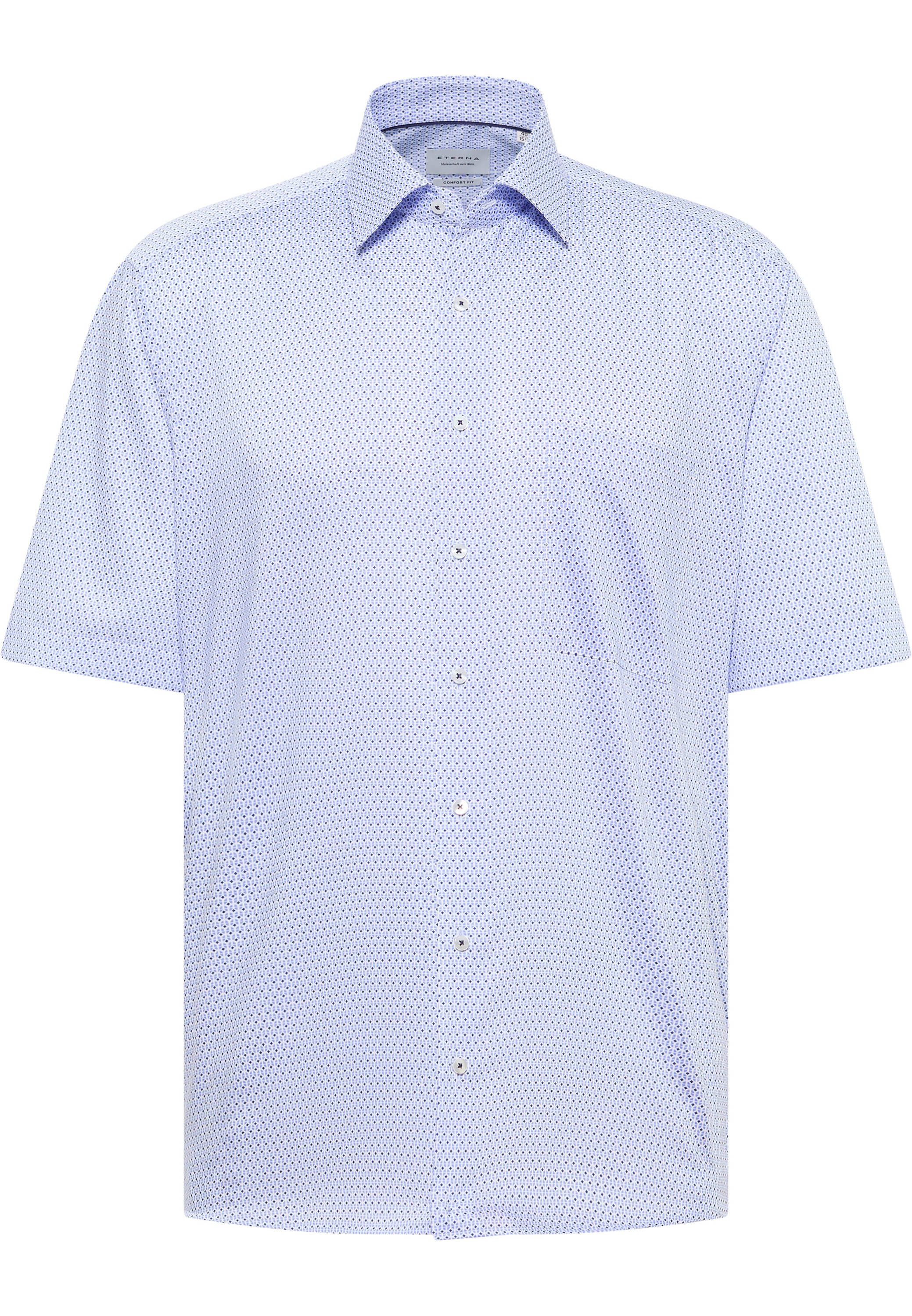 Eterna Kurzarmhemd, NON IRON (bügelfrei)