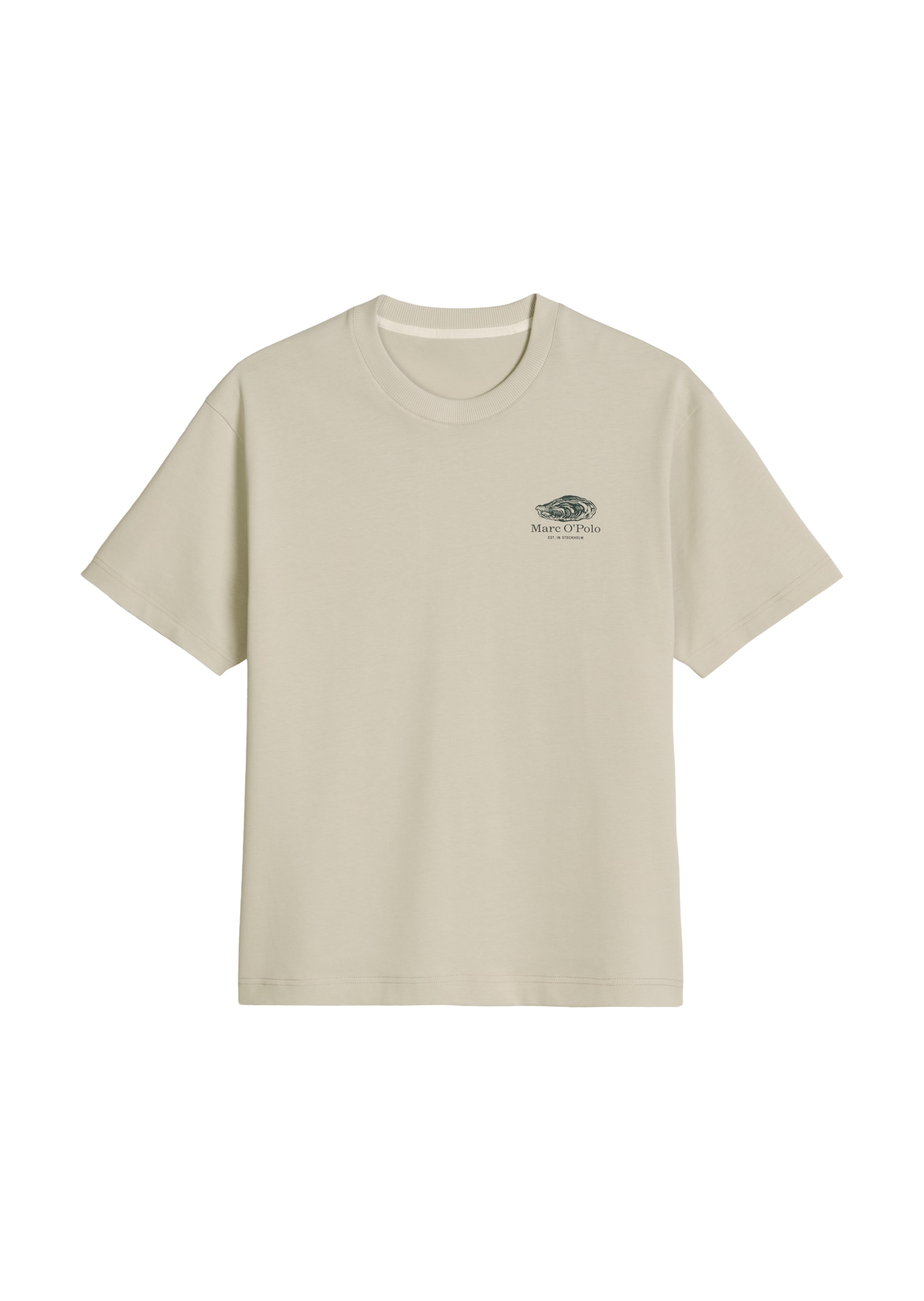 Marc O'Polo T-Shirt loose mit maritinem Rückenprint