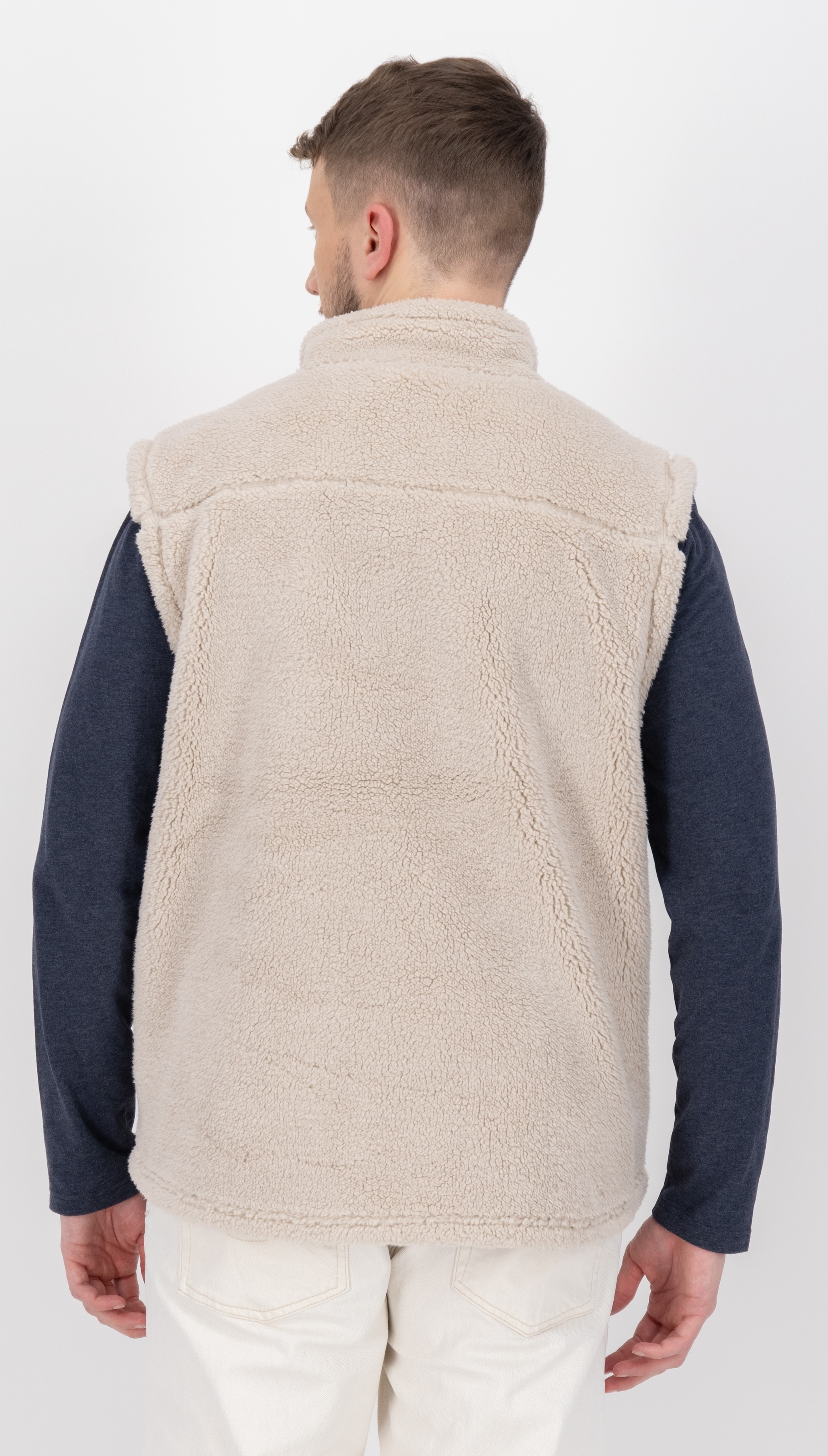 Thumbnail - LPO Fleeceweste "Ravin", Stehkragen, mit Langhaarfleece gefüttert