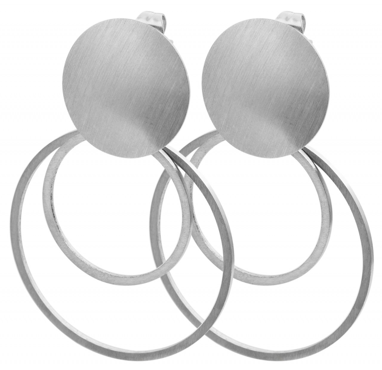 Adelia´s Paar Ohrhänger »Damen Ohrstecker aus Edelstahl«