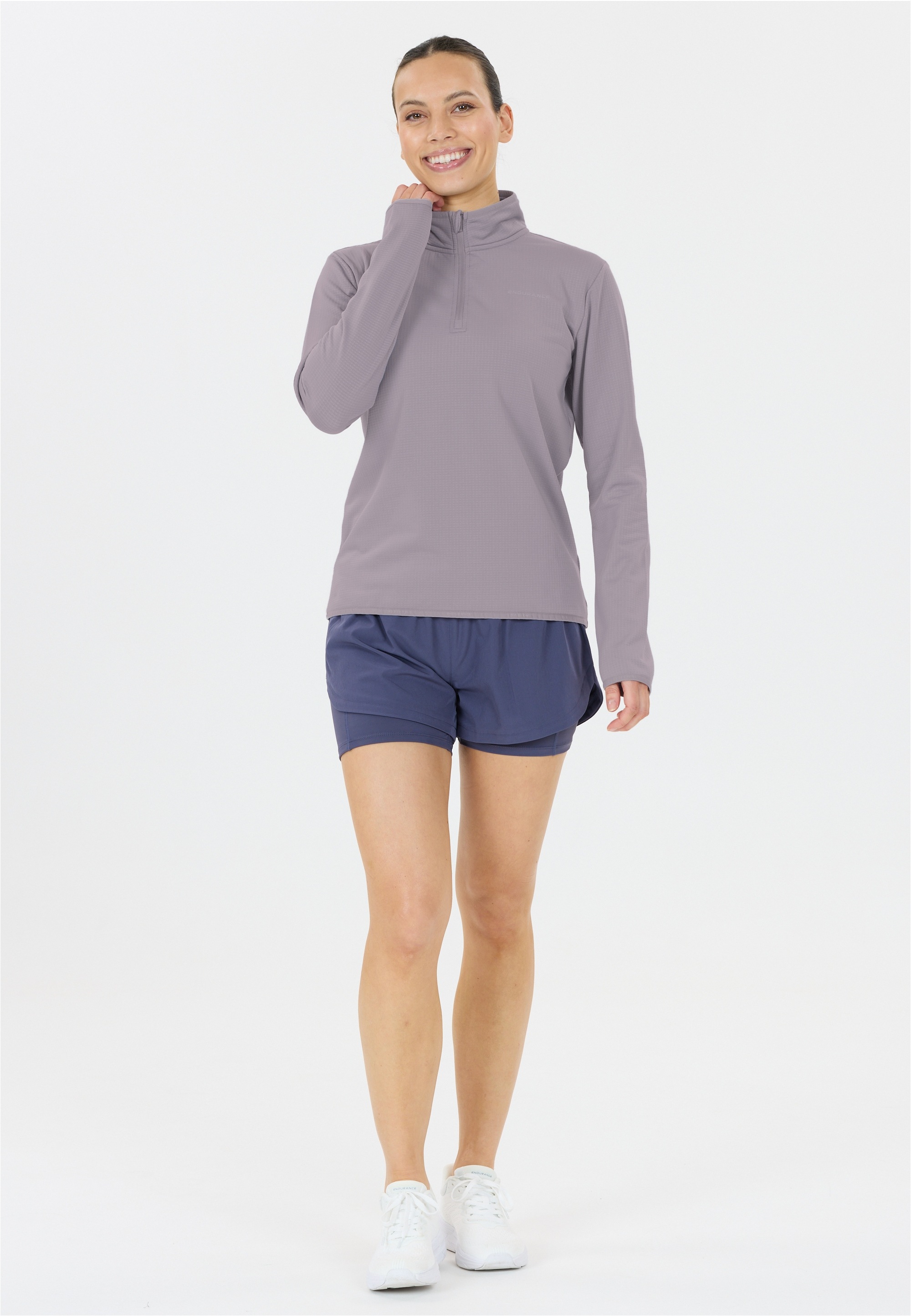 ENDURANCE Langarmshirt »VIRONIC W Waffle«, mit atmungsaktiver Eigenschaft