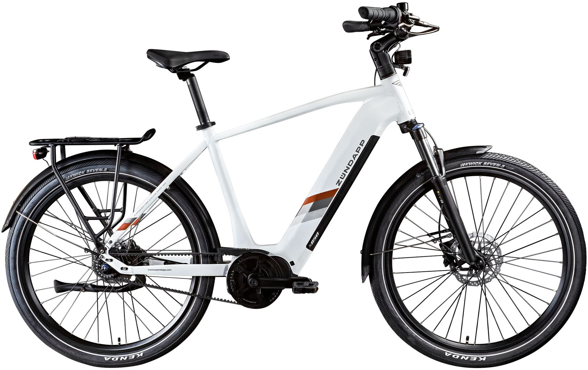 Zündapp "X850" 7 Gang Nabenschaltung Mittelmotor 250 W Pedelec, Elektrofahrrad für Damen und Herren