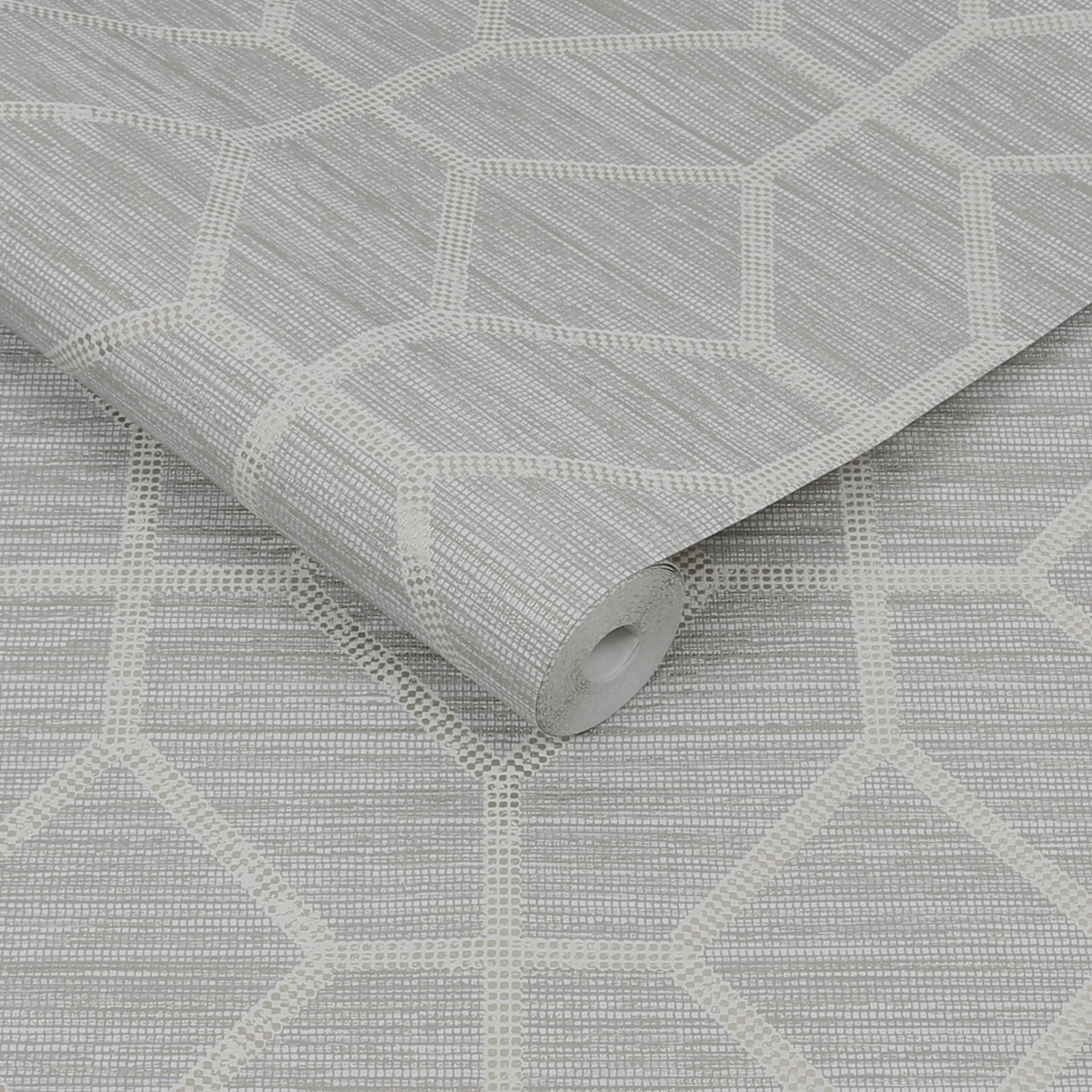 Boutique Vliestapete »Boutique - Vliestapete Asscher Geo Beige - 10mx52cm«, 3D-Optik, Boutique - Vliestapete Asscher Geo Beige - 10mx52cm