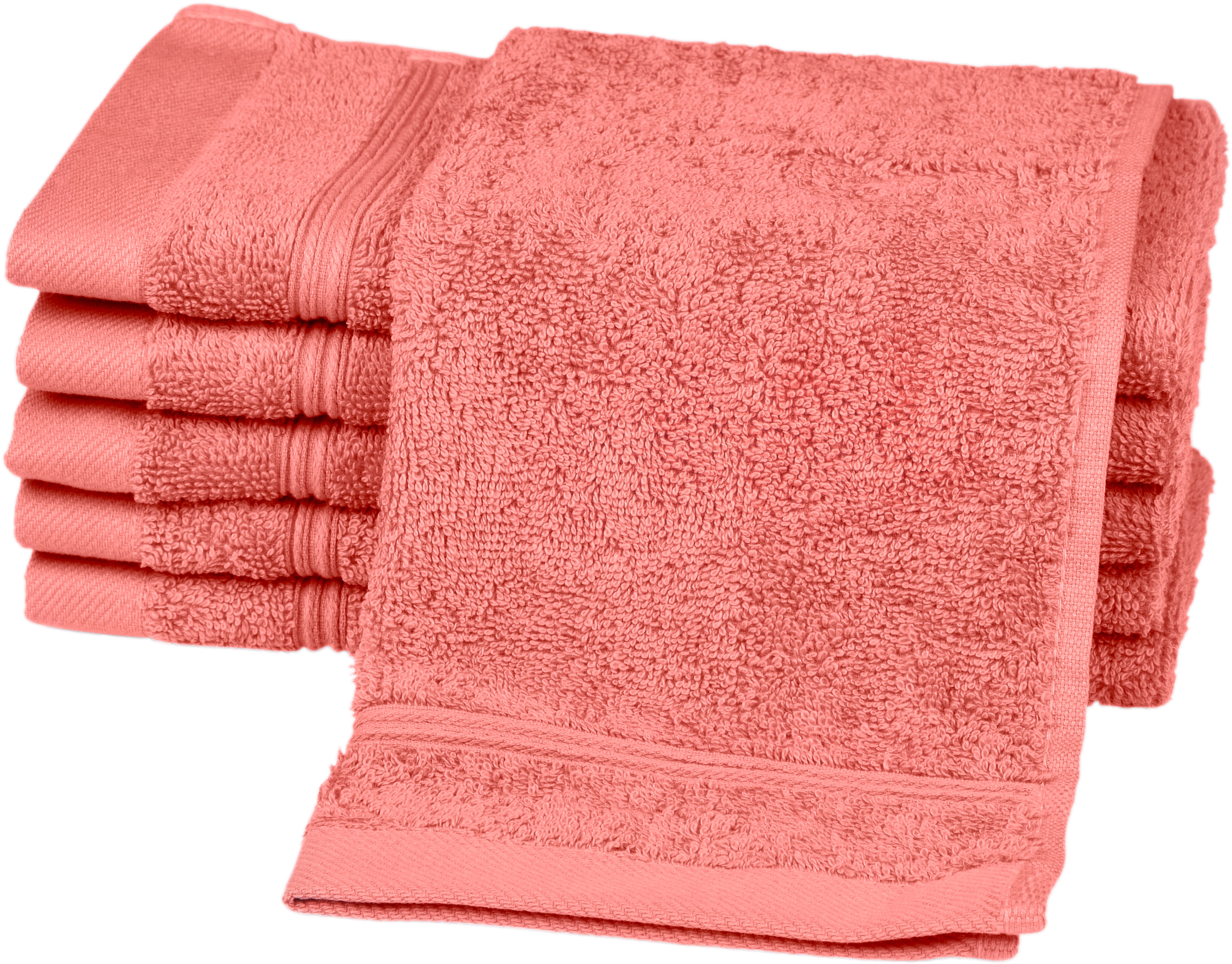 Gästehandtücher ROSS, B:30cm L:50cm, rot, Frottier, Baumwolle, Handtücher, "Rubin", 100% Baumwolle