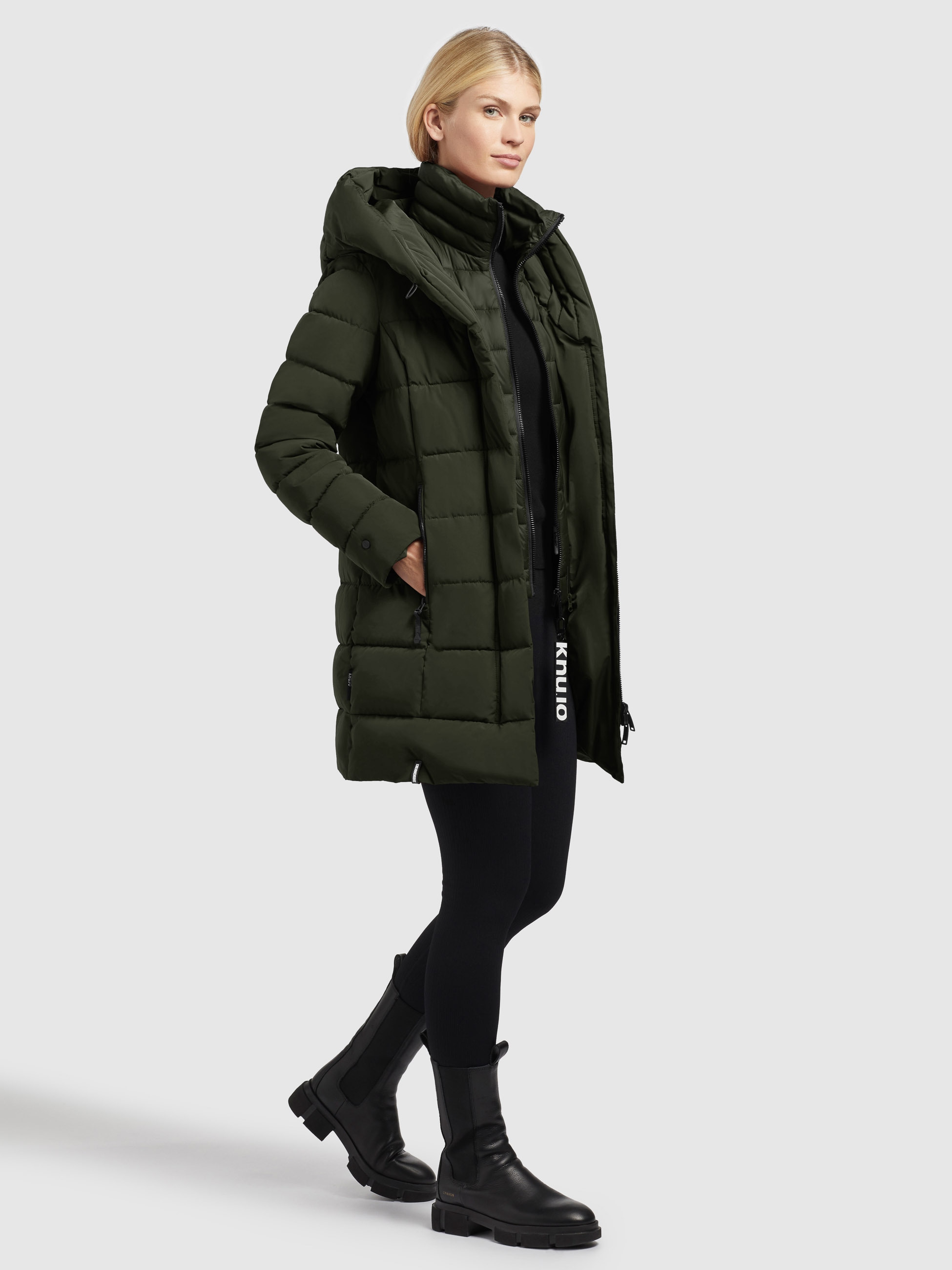 khujo Steppjacke »STEX«, (1 St.), mit Kapuze