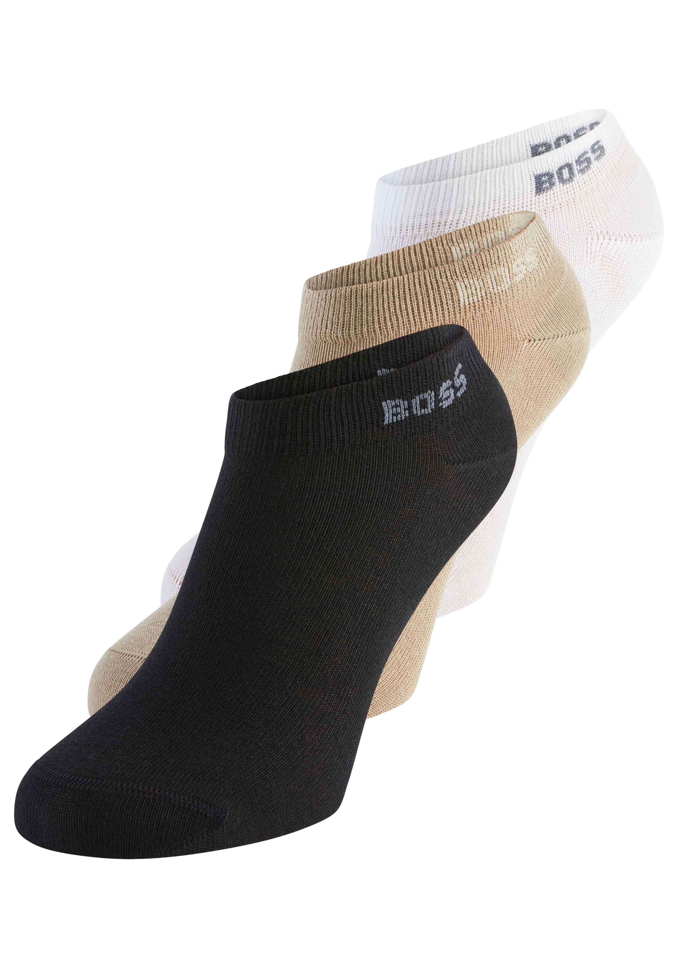BOSS Sneakersocken "5P AS Logo CC W", (Packung, 5 Paar, 5er), mit BOSS-Logo günstig online kaufen