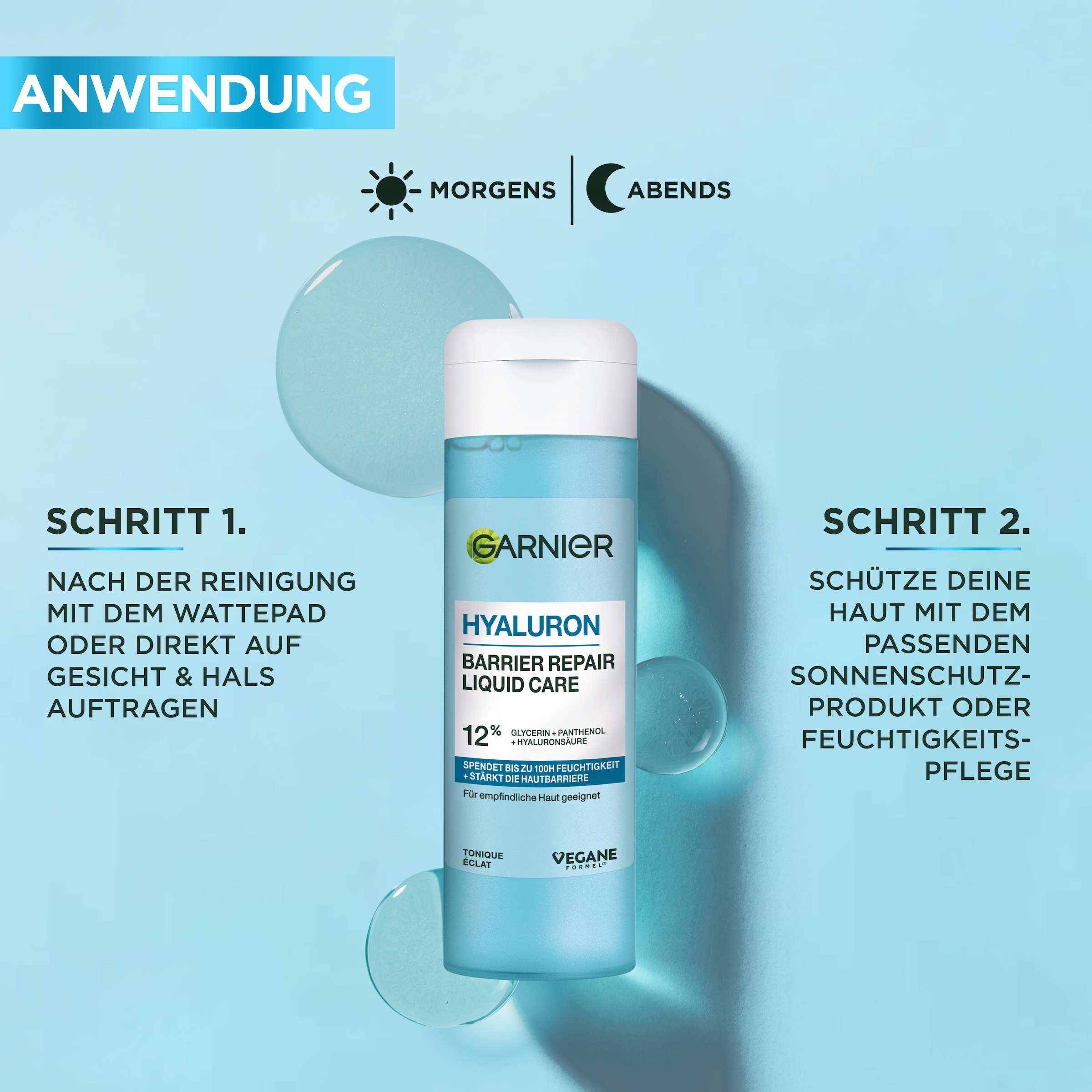 GARNIER Toner »HYALURON BARRIER REPAIR LIQUID CARE«