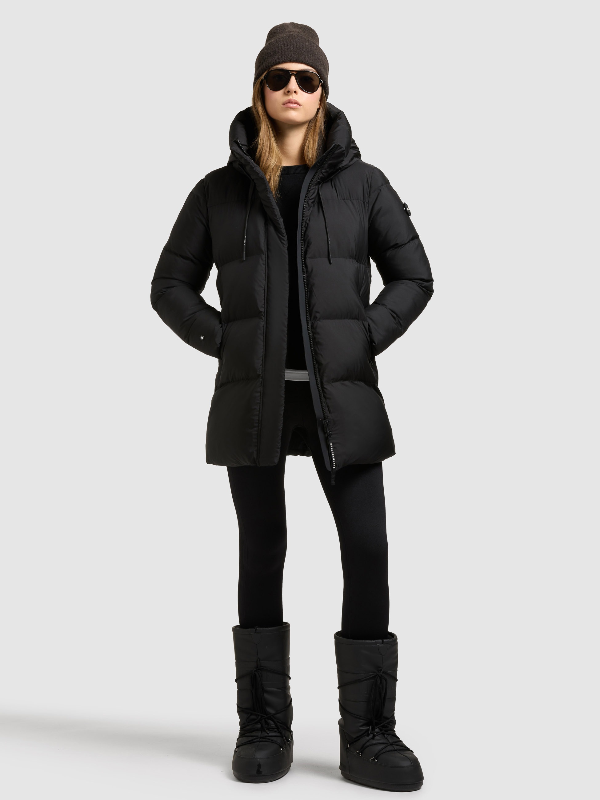 khujo Steppjacke »DROWN2 SHINY« mit Kapuze