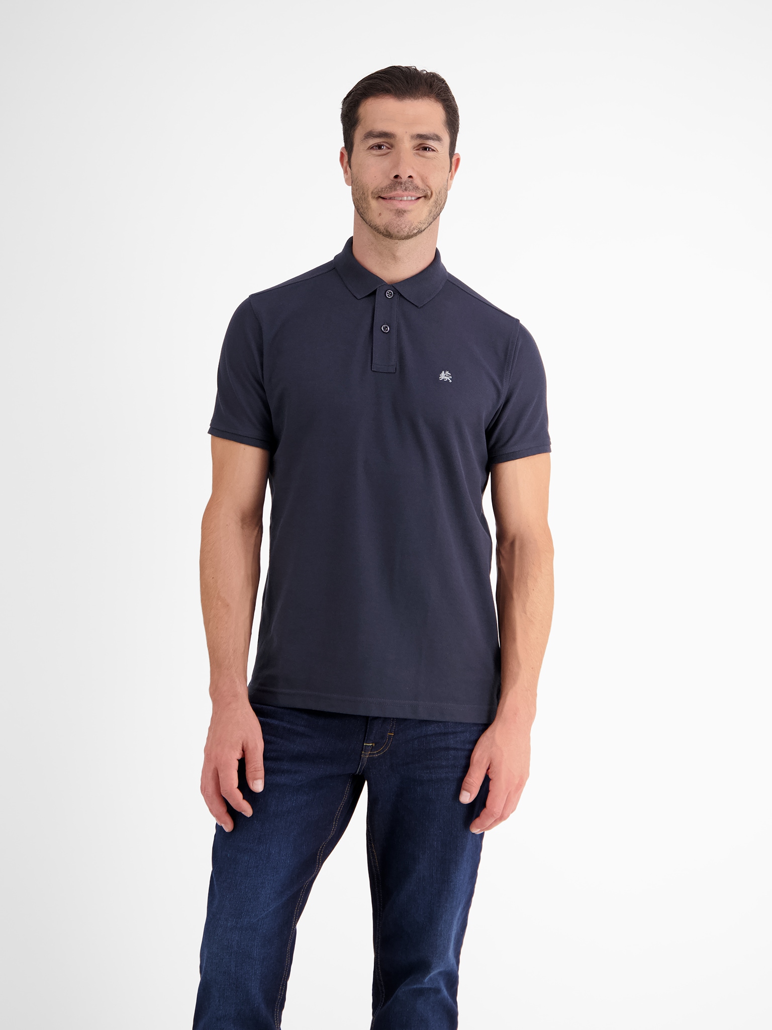 LERROS Poloshirt "COOL & DRY" mit Logo-Stickerei