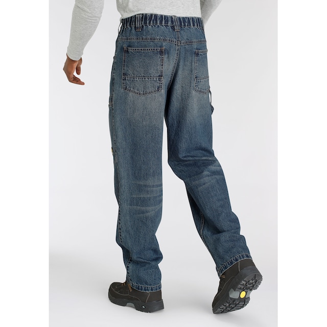 Northern Country Arbeitshose »Cargo Jeans«, (aus 100% Baumwolle, robuster  Jeansstoff, comfort fit), mit dehnbarem Bund, mit 6 praktischen Taschen auf  Raten | BAUR