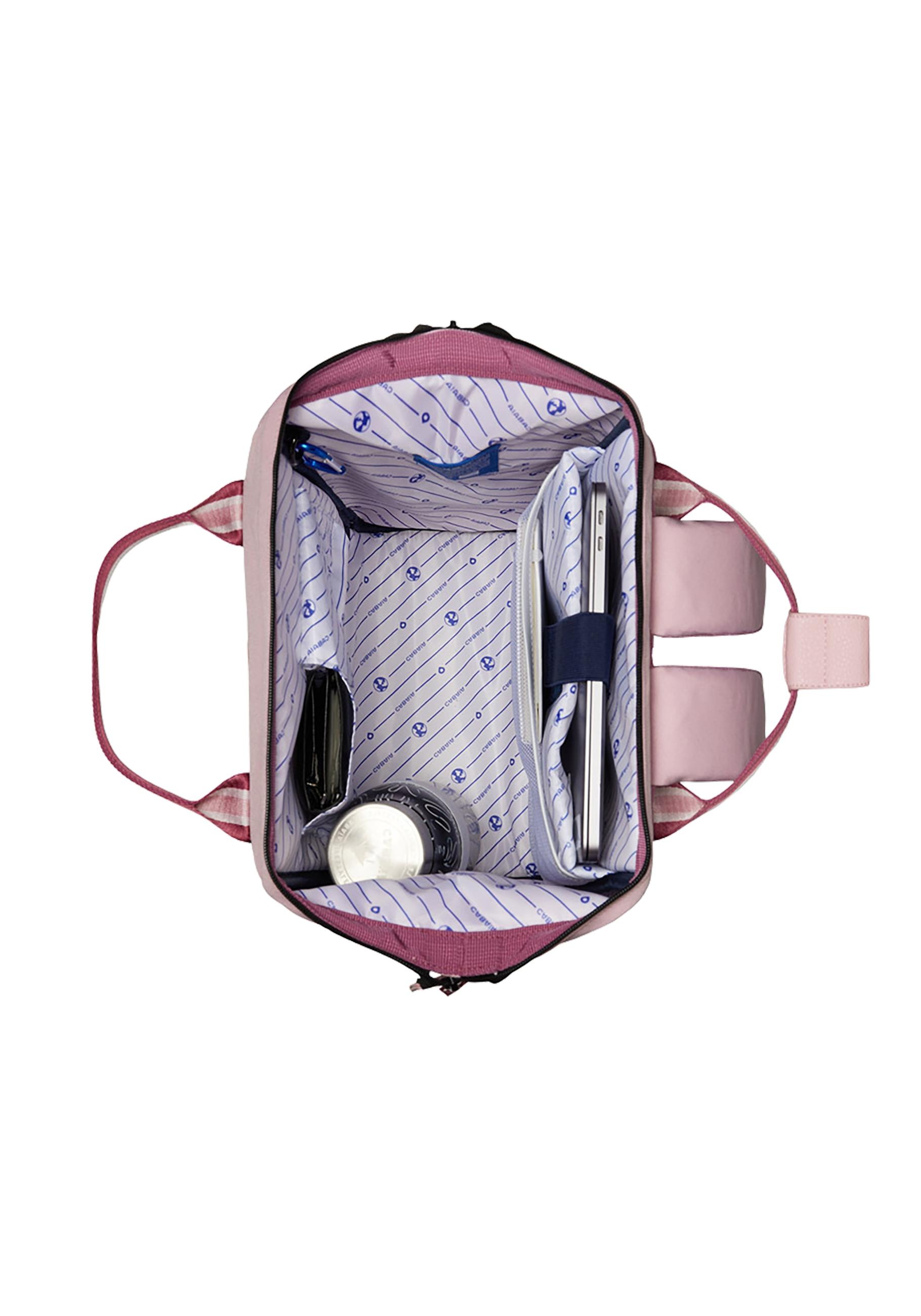 CABAIA Tagesrucksack »Adventurer M Recycled«, Cityrucksack mit austauschbaren Vordertaschen
