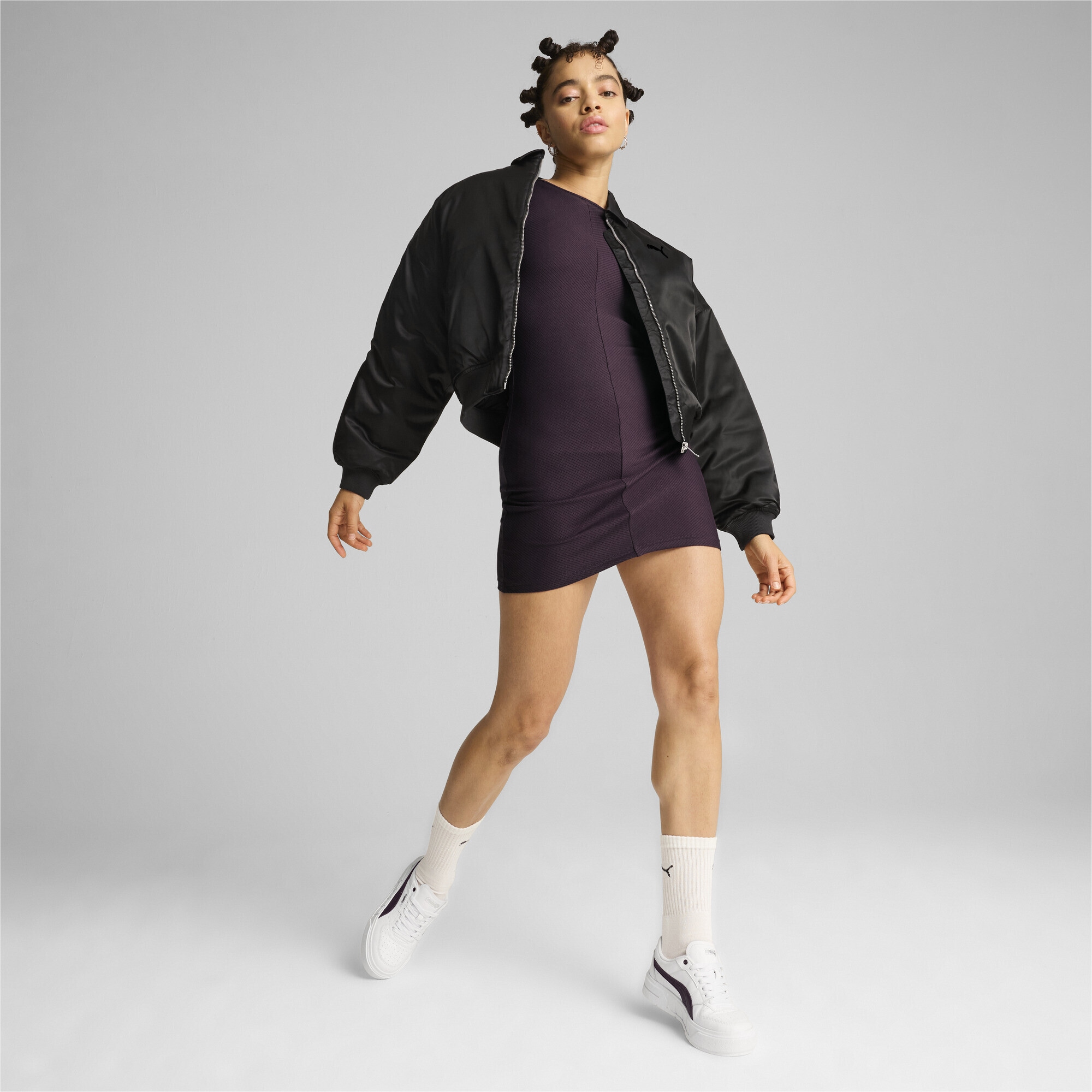 PUMA Bomberjacke »Bomberjacke aus Satin Damen«