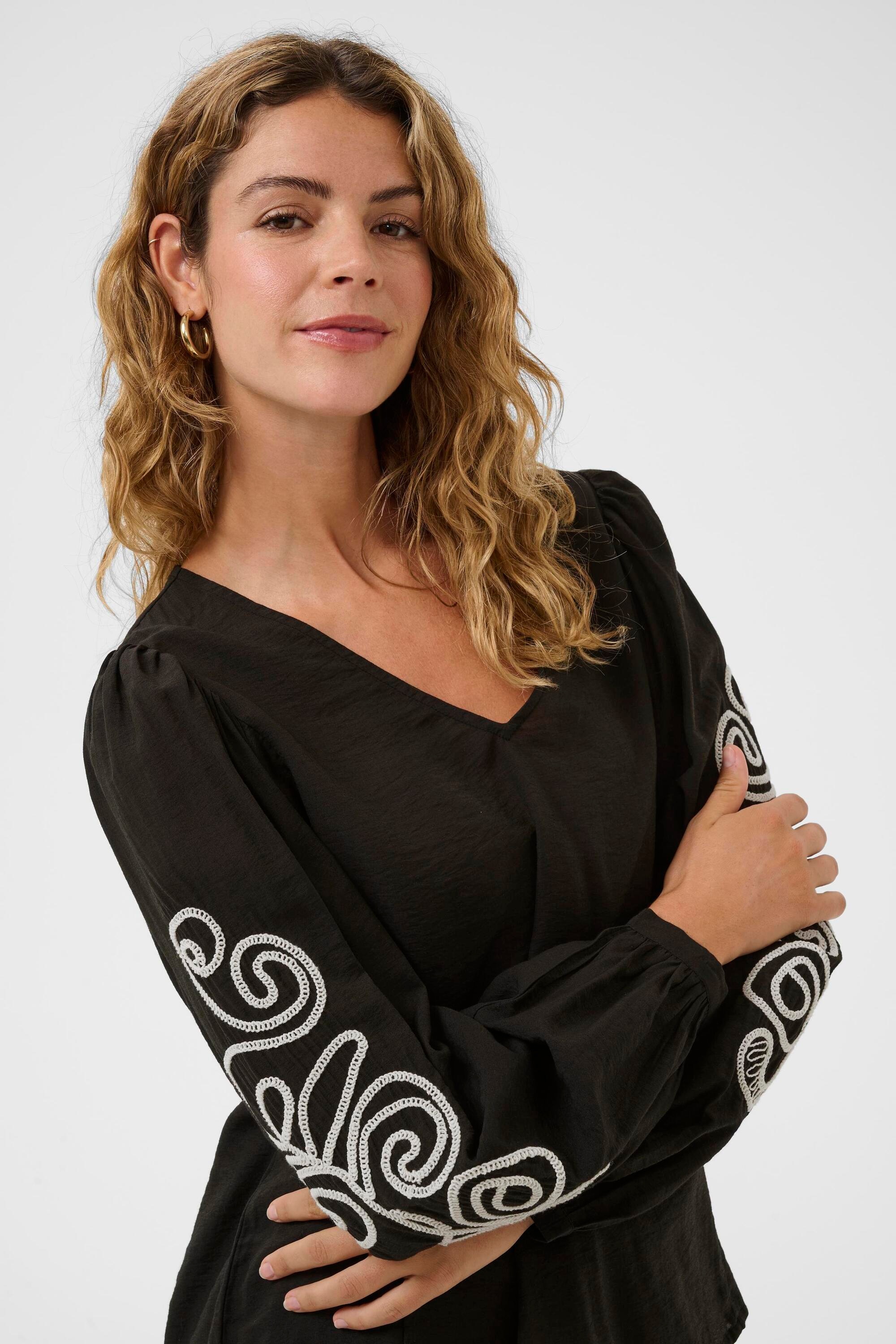Cream Langarmbluse »Damen Bluse langarm CRDanielle«